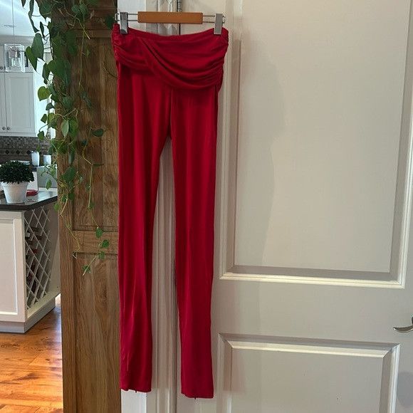 Blumarine NEW SSENSE BLUMARINE DRAPED LEGGINGS WOMEN'S 0 Size 26" / US 2 / IT 38 - 3 Thumbnail