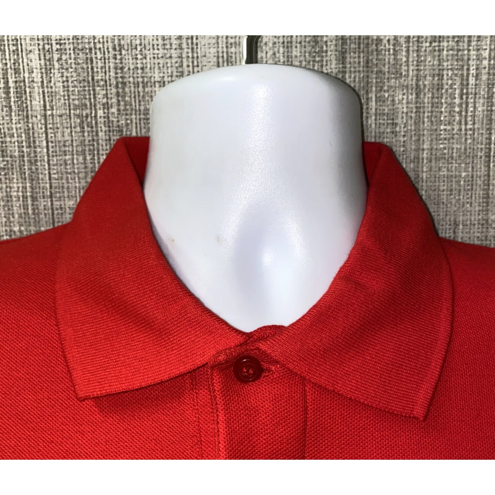 Vintage Beijing 2008 Polo Shirt Men Long Sleeve Golf 2XL Red Regular Shirt Mens Size US XXL / EU 58 / 5 - 3 Thumbnail