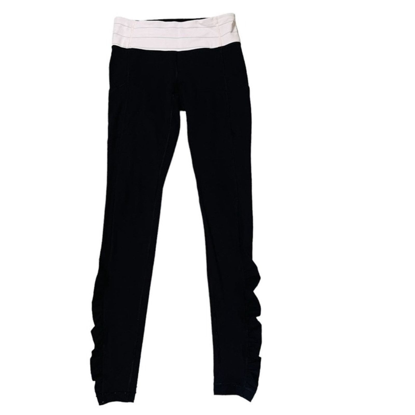 Lululemon Lululemon Speed Tight Interlock Leggings Black Size 6 Size 28" / US 6 / IT 42 - 1 Thumbnail