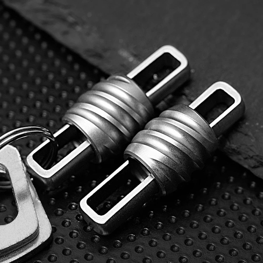 Other Titanium Mini Buckle Key Ring EDC Keychain Outdoor Tool Size ONE SIZE - 5 Thumbnail