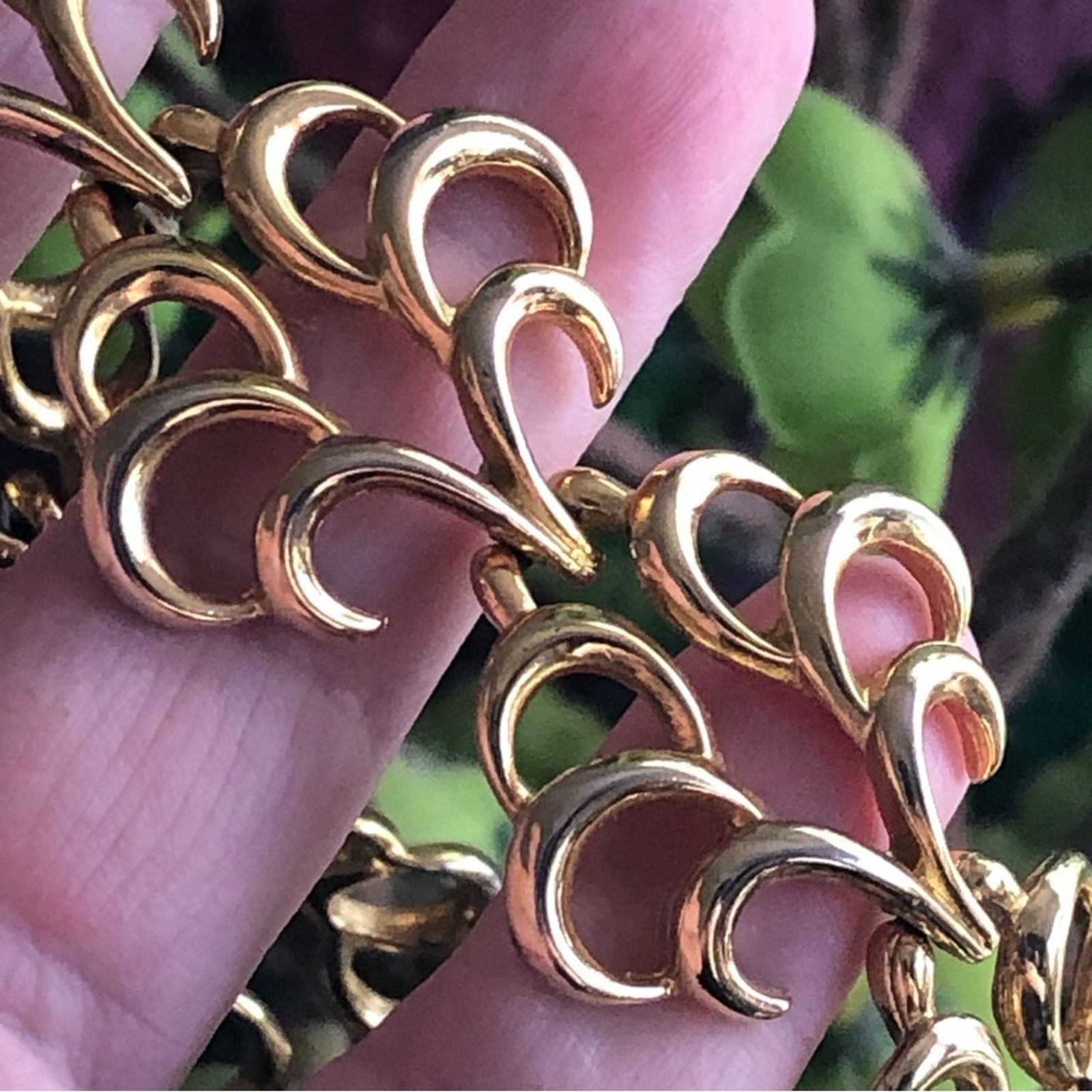 Vintage Vintage filigree link discs choker necklace Size ONE SIZE - 8 Thumbnail