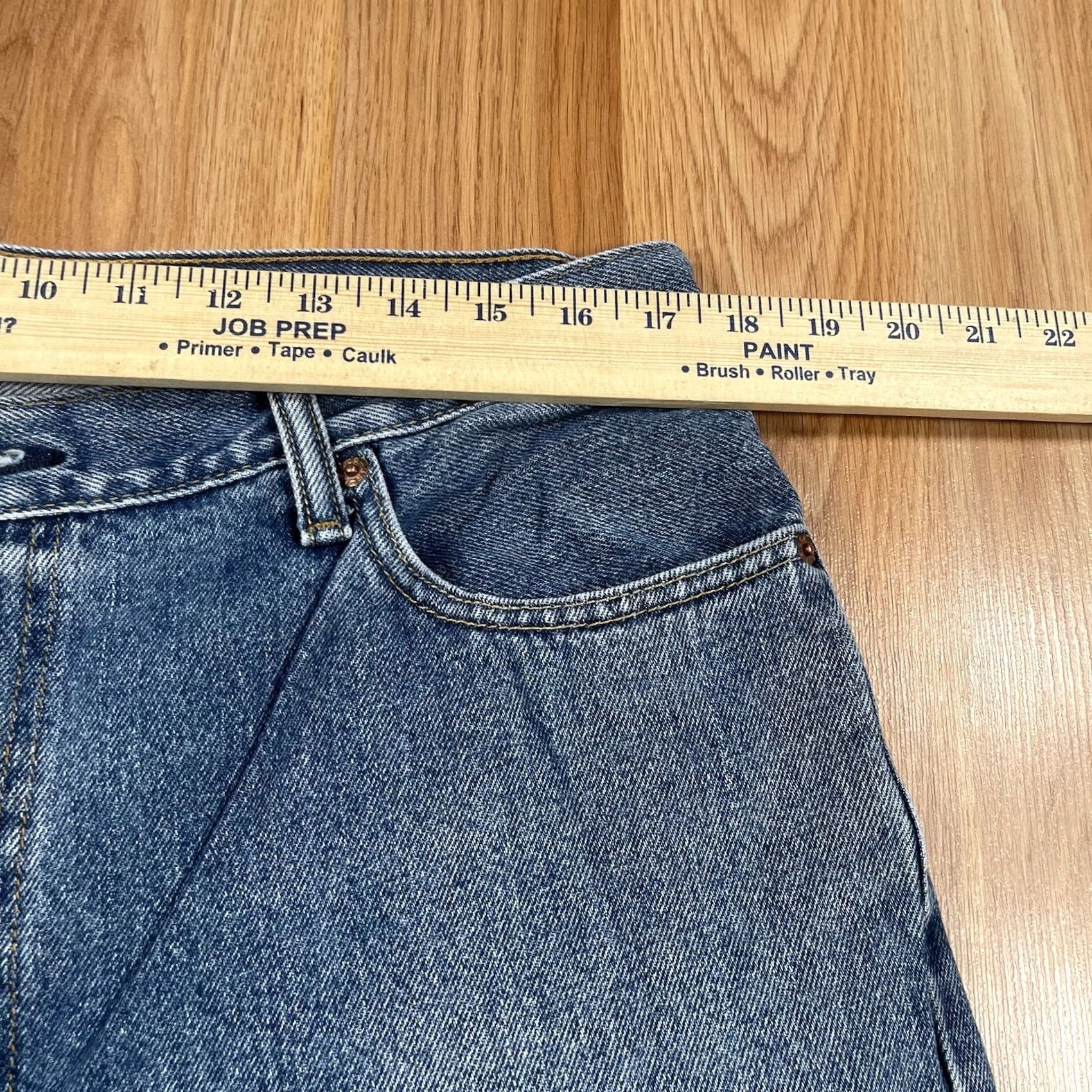 Levi's Levi'S Pants Mens 36 Blue Jeans 36Wx32L Strauss Straight Fit Denim Cotton Size US 36 / EU 52 - 4 Thumbnail