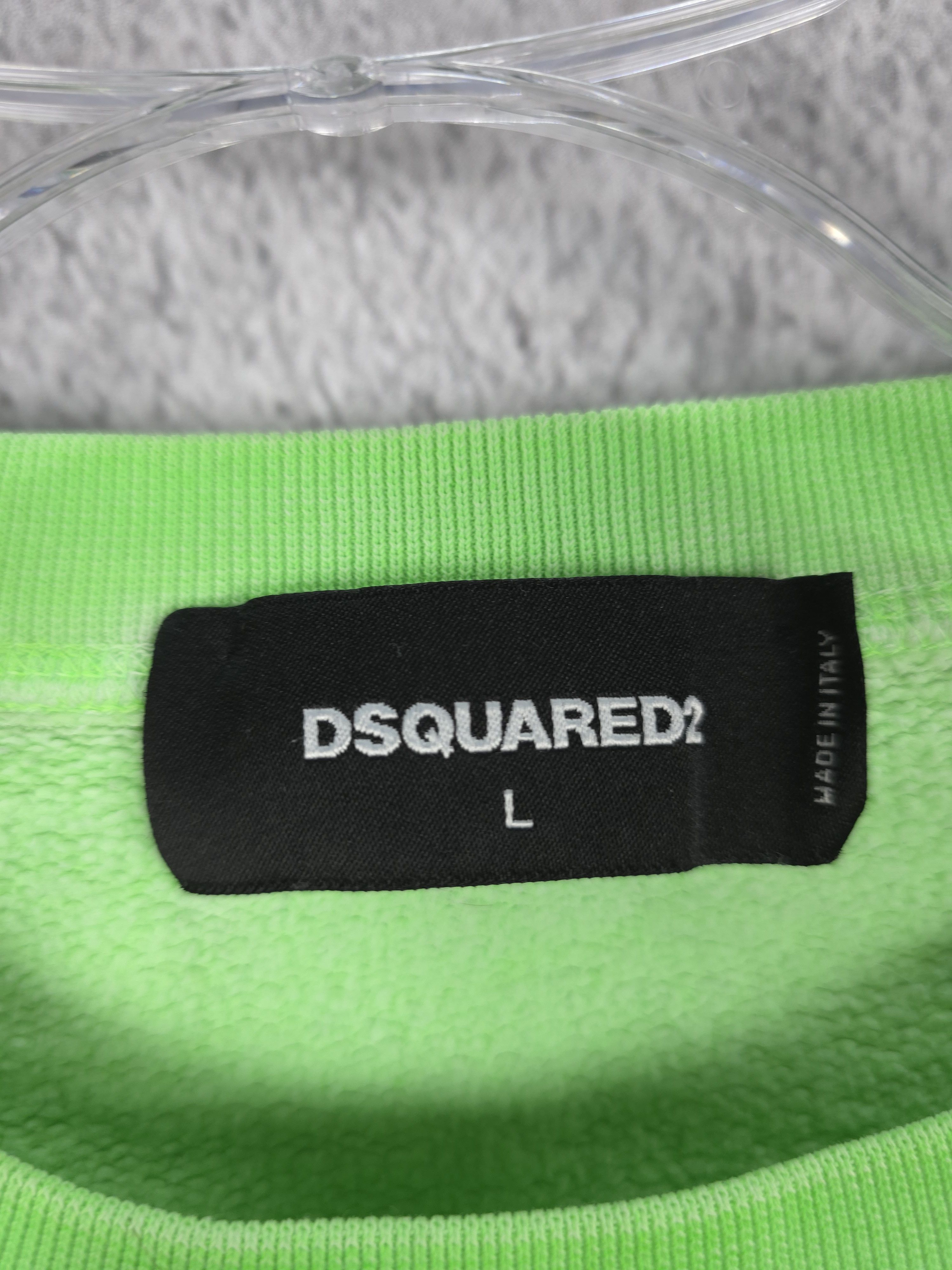 Dsquared2 Dsquared2 Boxy fit neon Crewneck Size US L / EU 52-54 / 3 - 6 Thumbnail
