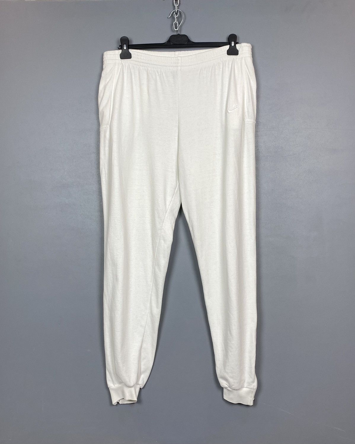 Nike Vintage Nike Challenge Court Joggers Sweatpants 90’s White Size US 36 / EU 52 - 1 Thumbnail