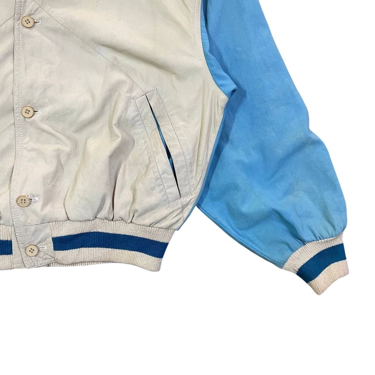 Enrico Coveri Vintage Enrico Coveri Safari Leather Bomber Jacket Size US M / EU 48-50 / 2 - 4 Thumbnail
