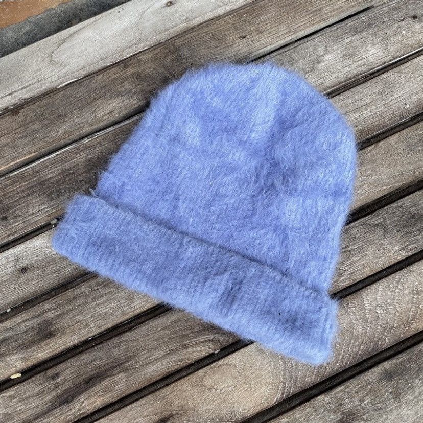 Japanese Brand × Vintage Japanese fur mohair beanie hat Size ONE SIZE - 2 Thumbnail