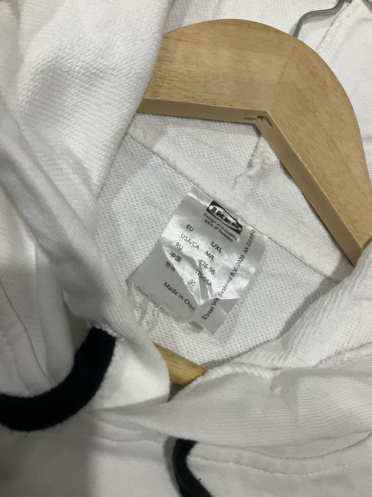 Ikea Ikea Hoodie EFTERTRADA of sweden Size US L / EU 52-54 / 3 - 7 Thumbnail