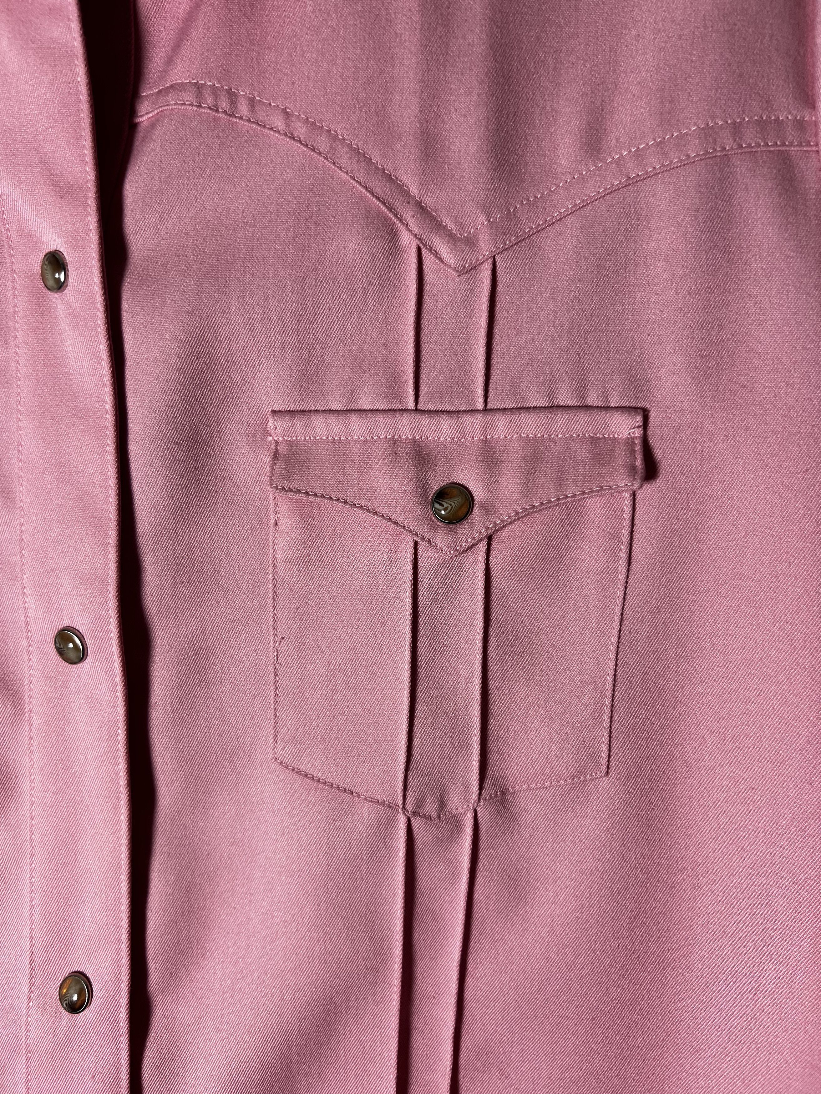 Other × Vintage Vintage 1990's Roughrider by Circle T Pink Western Blouse Size S / US 4 / IT 40 - 4 Thumbnail