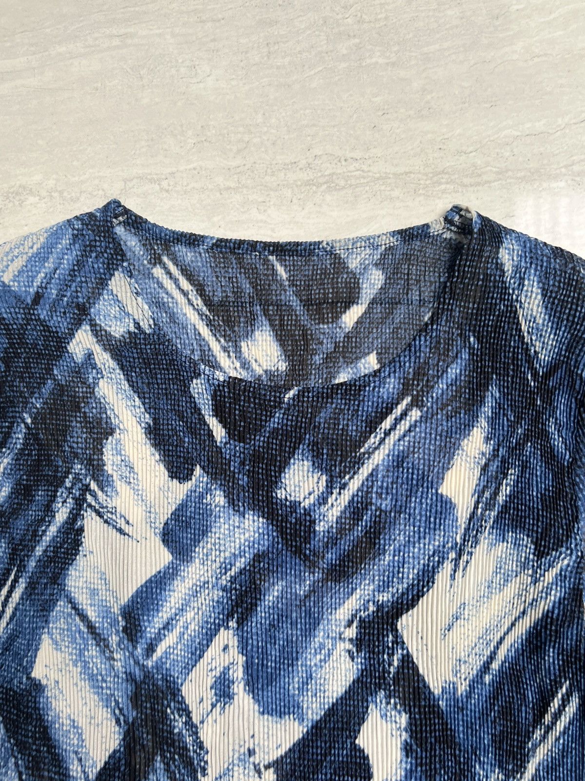 Issey Miyake Issey Miyake Abstract Wrinkle Pleats T-shirt Size US XS / EU 42 / 0 - 4 Thumbnail