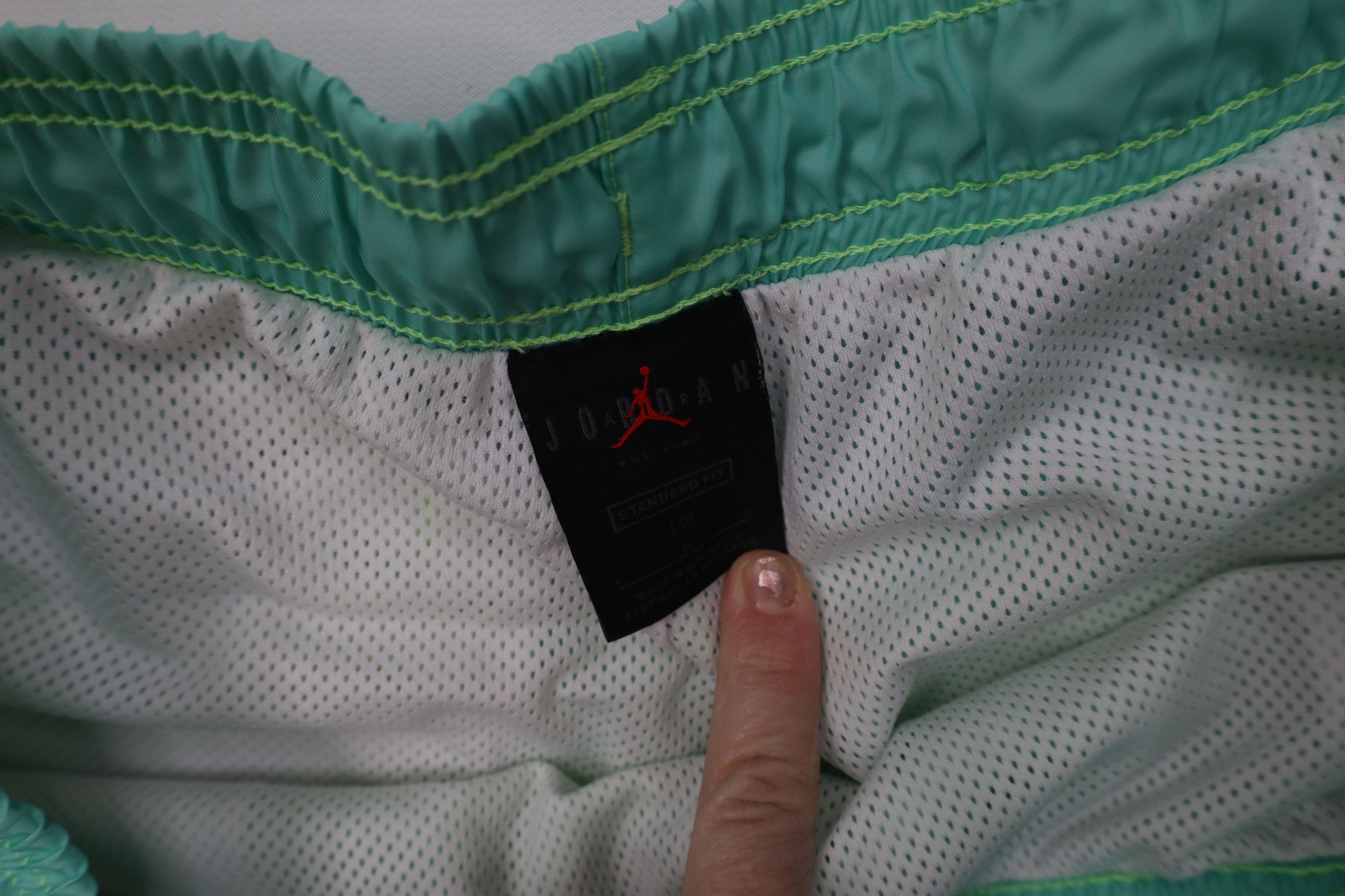 Nike Nike Air Jordan Tropical Twist Lined Shorts Swim Trunks Size US 34 / EU 50 - 8 Thumbnail