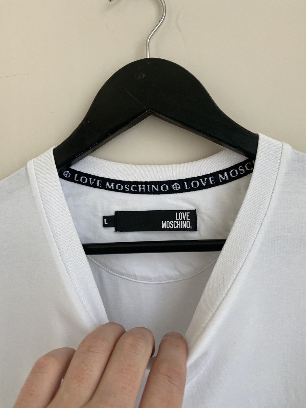 Moschino Love Moschino men's t-shirt Size US L / EU 52-54 / 3 - 3 Thumbnail