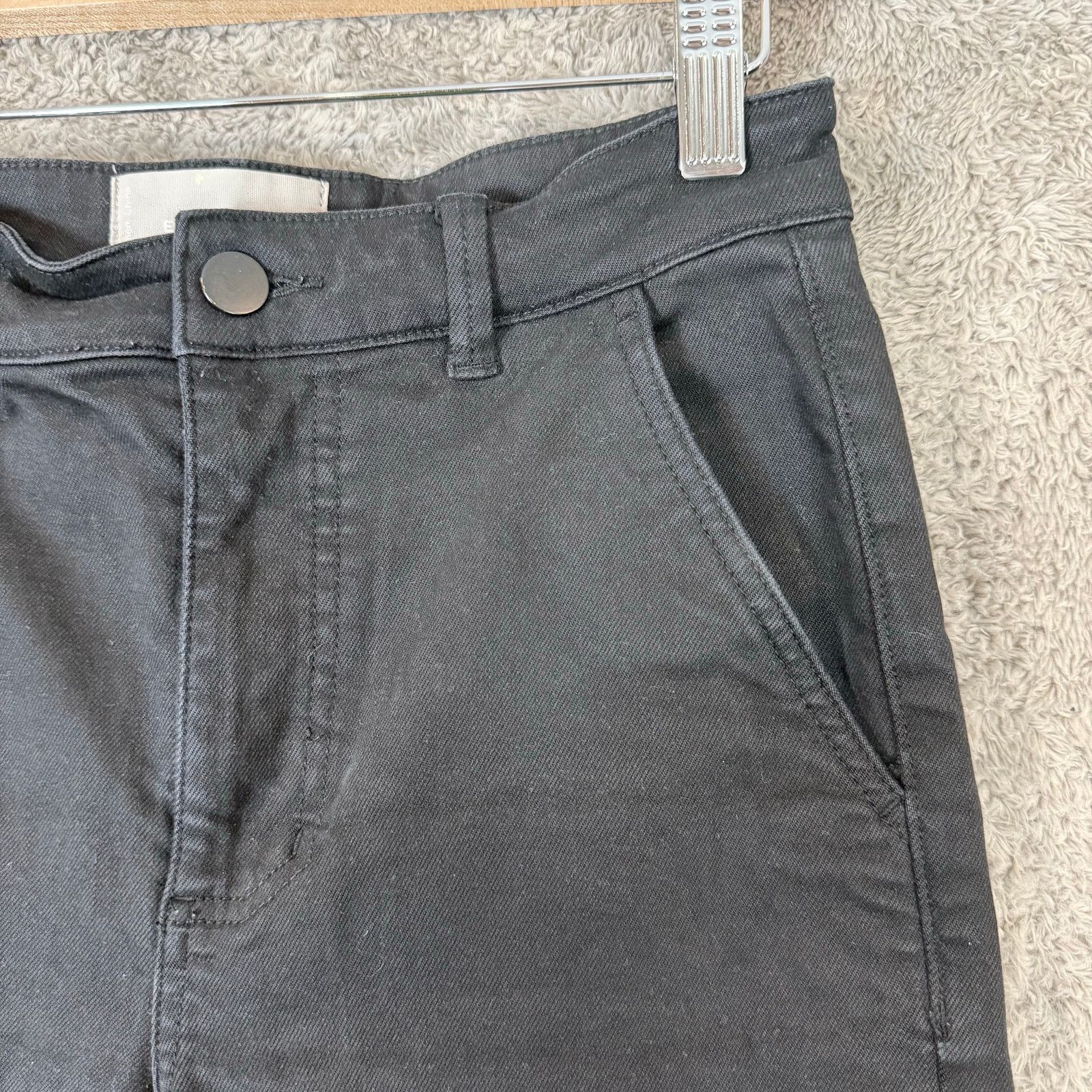 Everlane Everlane Size 2 Black Cropped Straight Regular Jeans Size 26" / US 2 / IT 38 - 4 Thumbnail