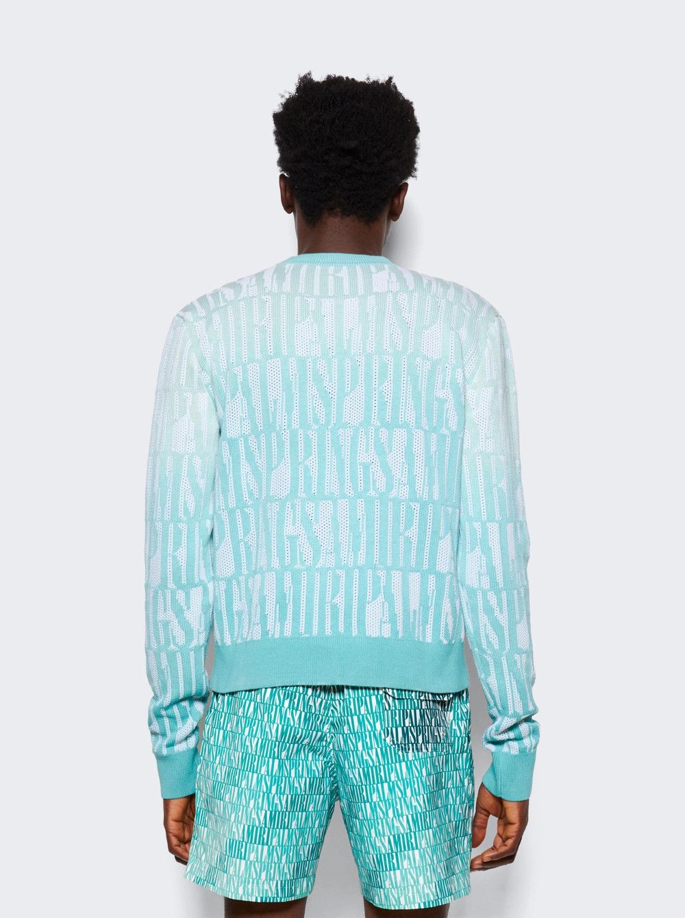 Amiri o1mle0326 Springs Knit Sweater in Green Size US XS / EU 42 / 0 - 5 Thumbnail