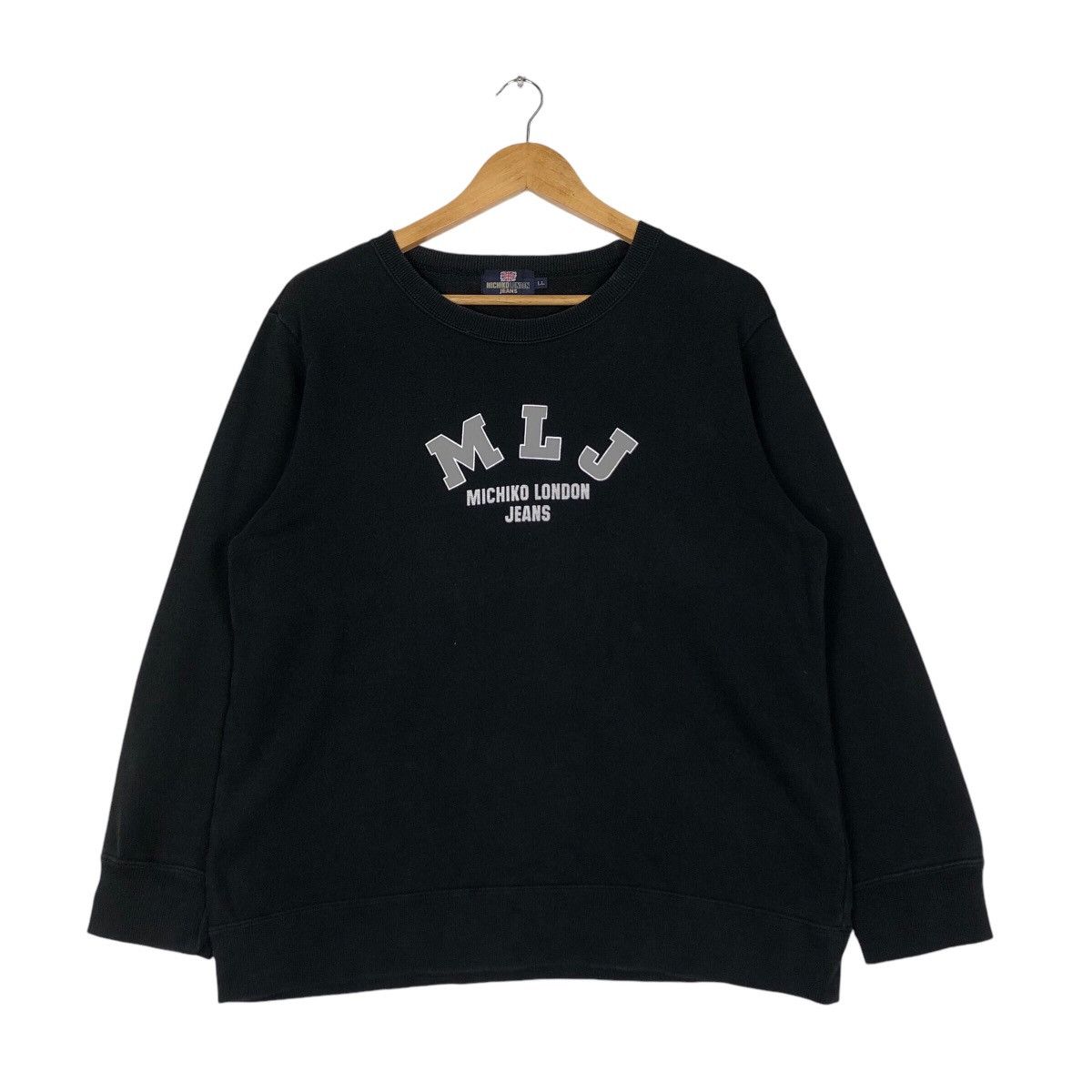 Michiko Koshino London × Vintage Vintage Michiko London Koshino Jean Sweatshirt Jumper Rare Size US M / EU 48-50 / 2 - 1 Thumbnail