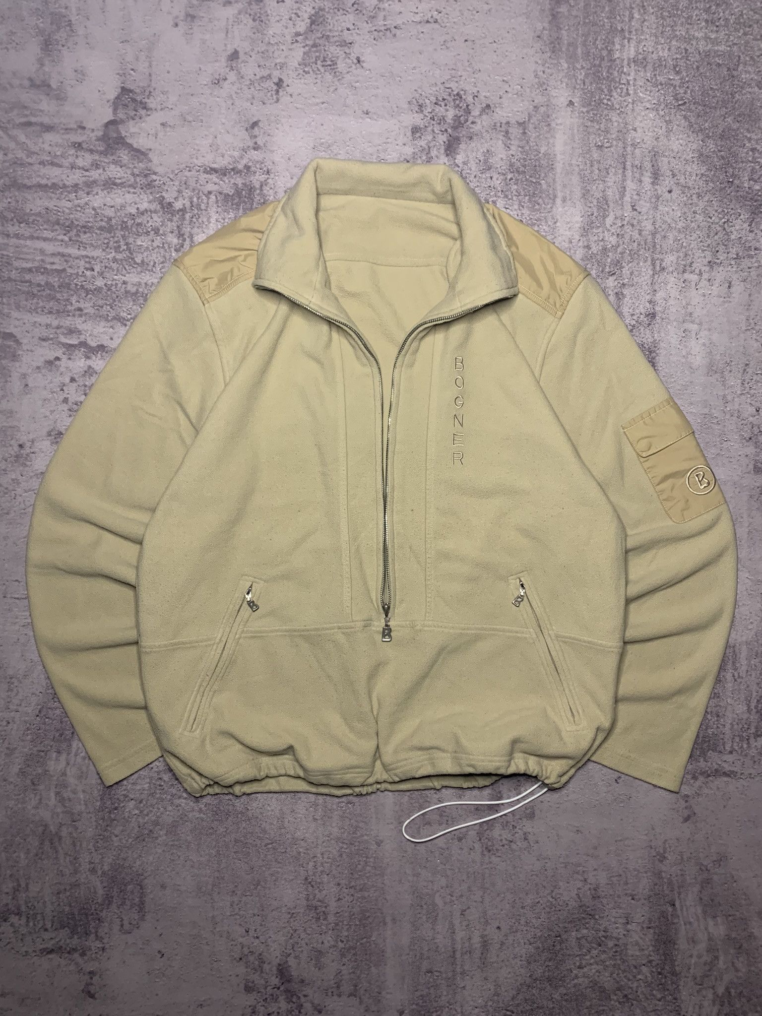 Bogner Bogner Beige Ski Fleece Jacket Men’s Size L/XL Size US L / EU 52-54 / 3 - 1 Thumbnail
