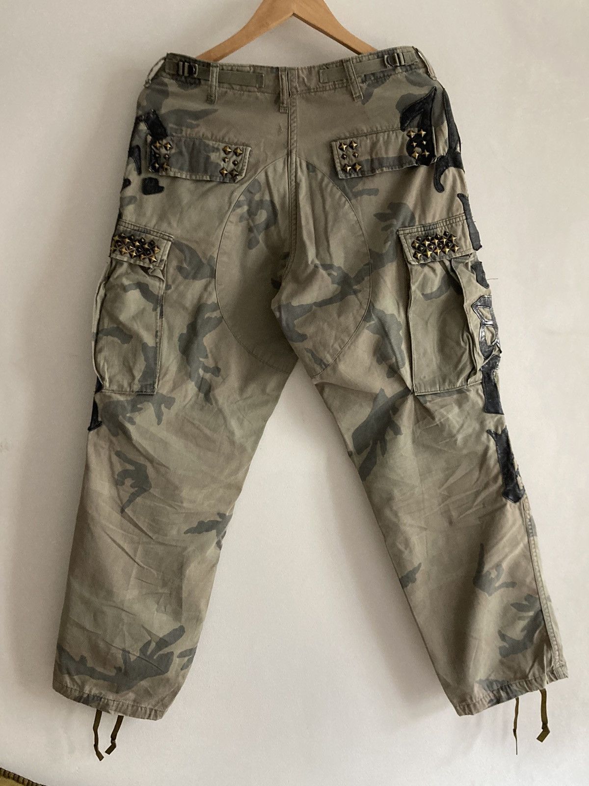 Designer × The Great China Wall × Vintage The Great China Wall - Camo Cargo Pant Size US 30 / EU 46 - 9 Thumbnail
