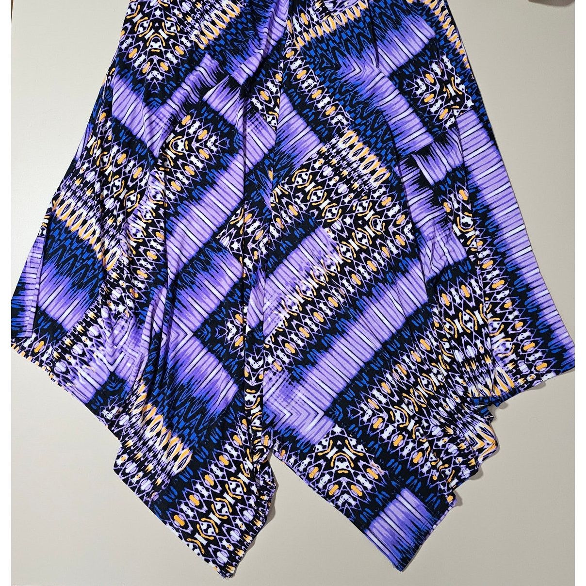 Chicos EUC Chico's Sleeveless Slinky Asymmetric Maxi Dress 3 XL 16 Size XL / US 12-14 / IT 48-50 - 8 Thumbnail
