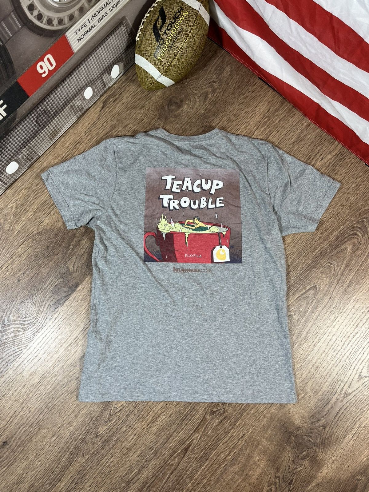 Carhartt Carhartt Limited T Shirt “Teacup Trouble” one out of 100 Size US L / EU 52-54 / 3 - 1 Thumbnail