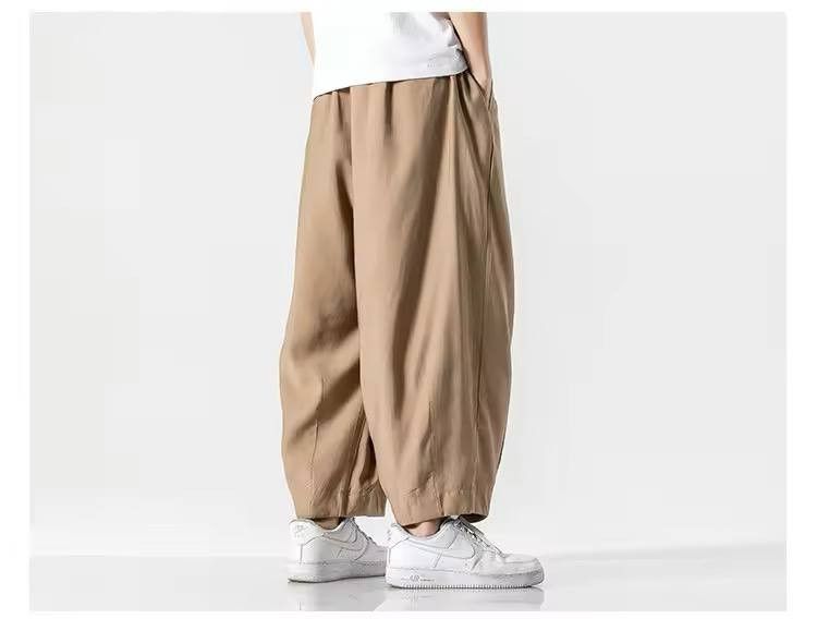 Japanese Brand × Vintage monochrome casual wide leg pants Size US 32 / EU 48 - 1 Thumbnail