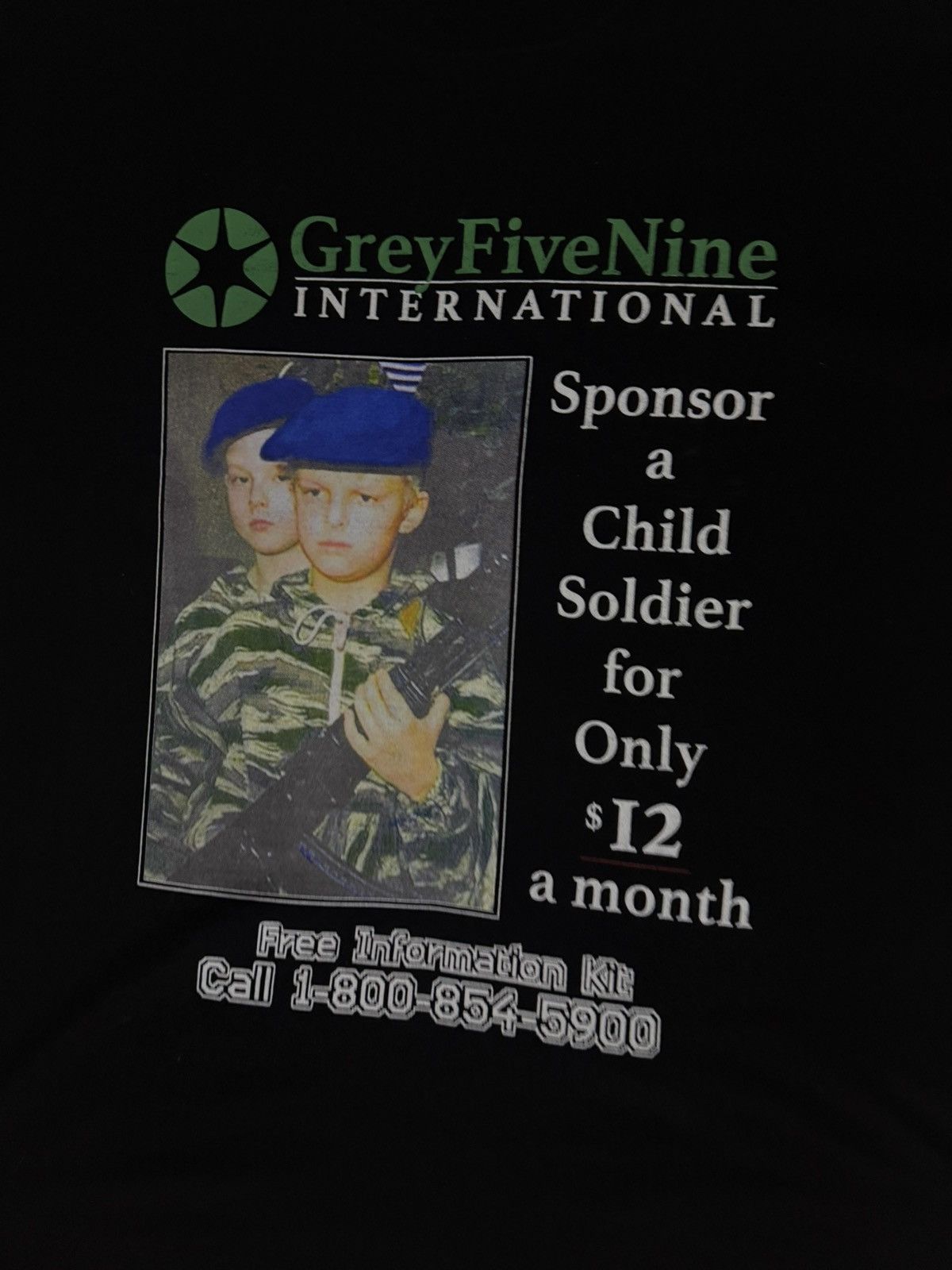 G59 Records (2XL) G59 CHILD SOLDIER TEE Size US XXL / EU 58 / 5 - 3 Thumbnail
