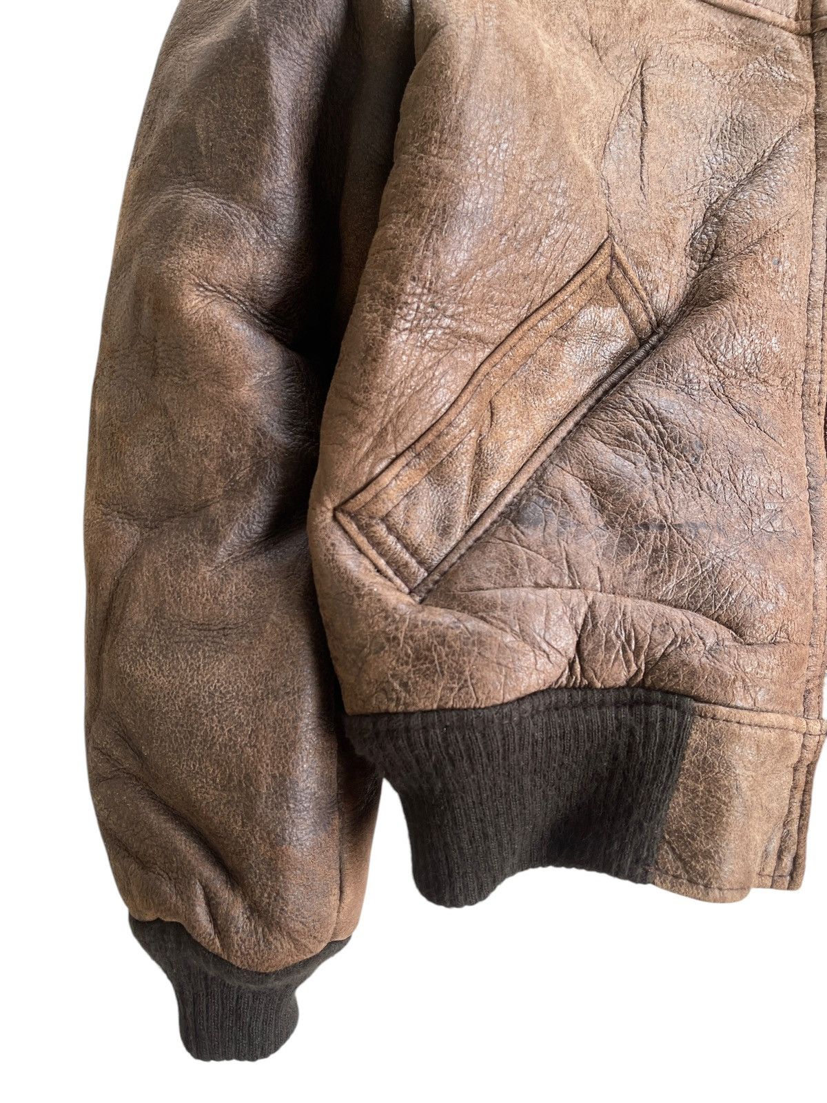 Vintage Vintage B-6 U.S Sheepskin International Flight USA Jacket Size US L / EU 52-54 / 3 - 13 Thumbnail