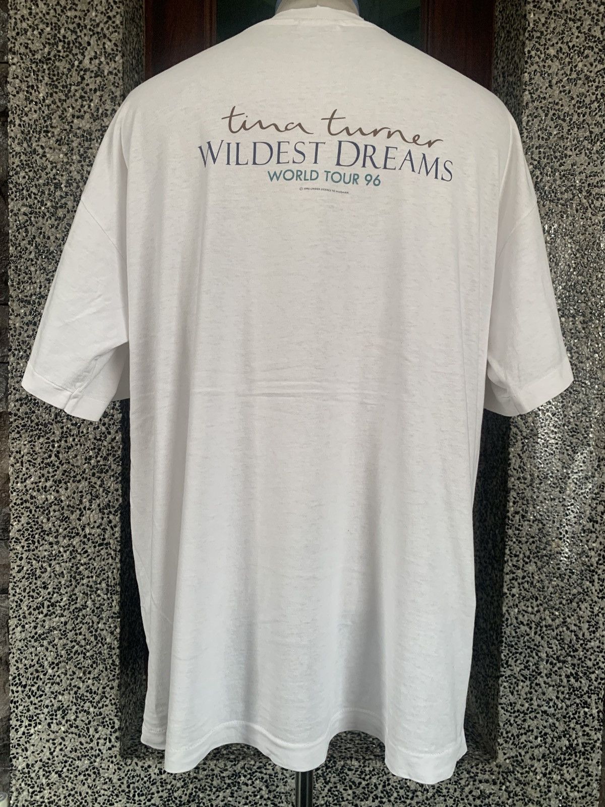 Vintage Vintage 90s Tina Turner Wildest Dreams World Tour 96 T Shirt Size US XL / EU 56 / 4 - 5 Thumbnail