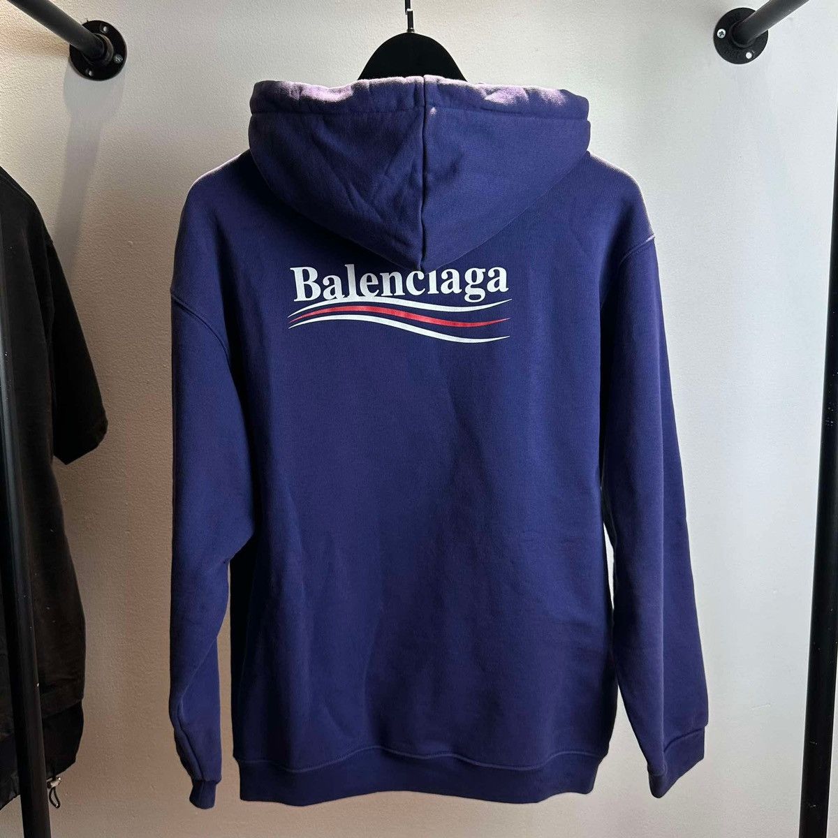 Balenciaga BALENCIAGA WAVE HOODIE Size US XS / EU 42 / 0 - 2 Thumbnail