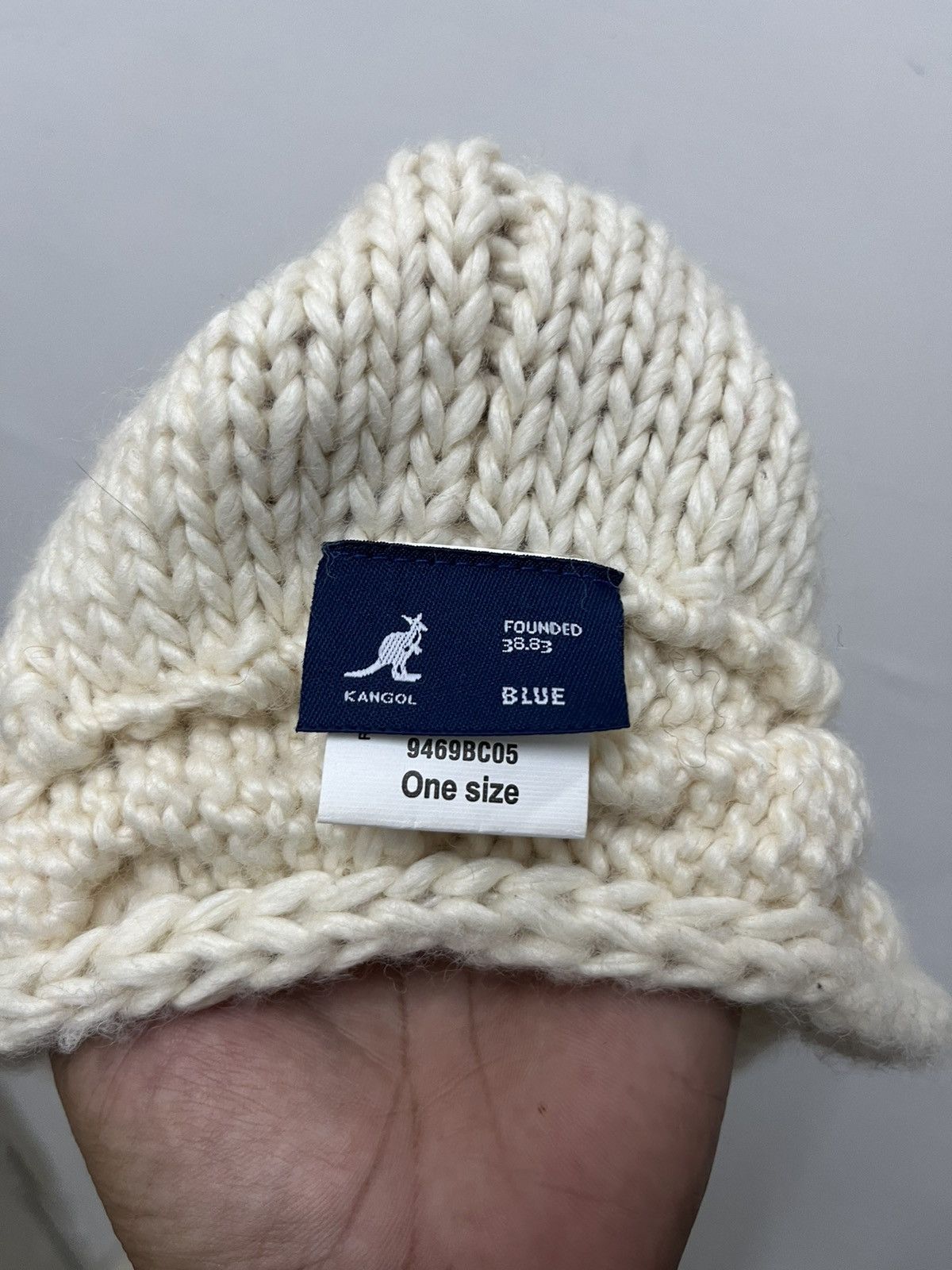 Kangol Kangol Chunky Handknit Spitfire Hat Size ONE SIZE - 7 Thumbnail