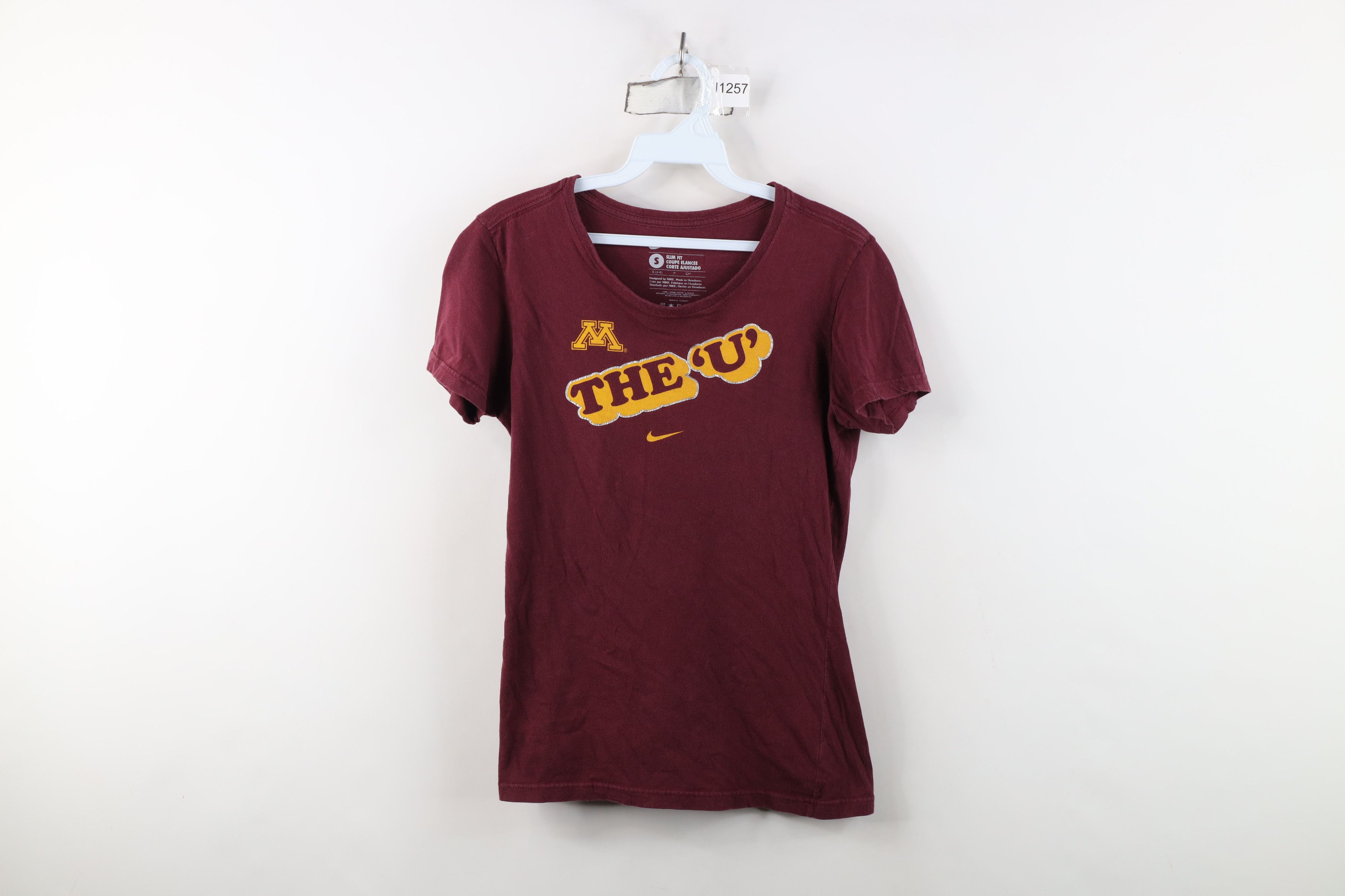 Nike Retro Y2K Nike Fit The U University of Minnesota T-Shirt Size S / US 4 / IT 40 - 1 Thumbnail