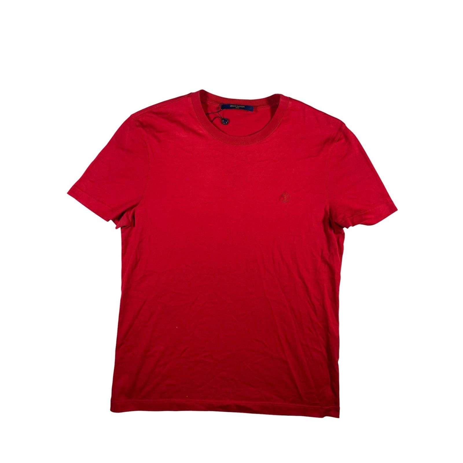 Louis Vuitton Louis Vuitton Classic Red Tee Size US S / EU 44-46 / 1 - 1 Thumbnail