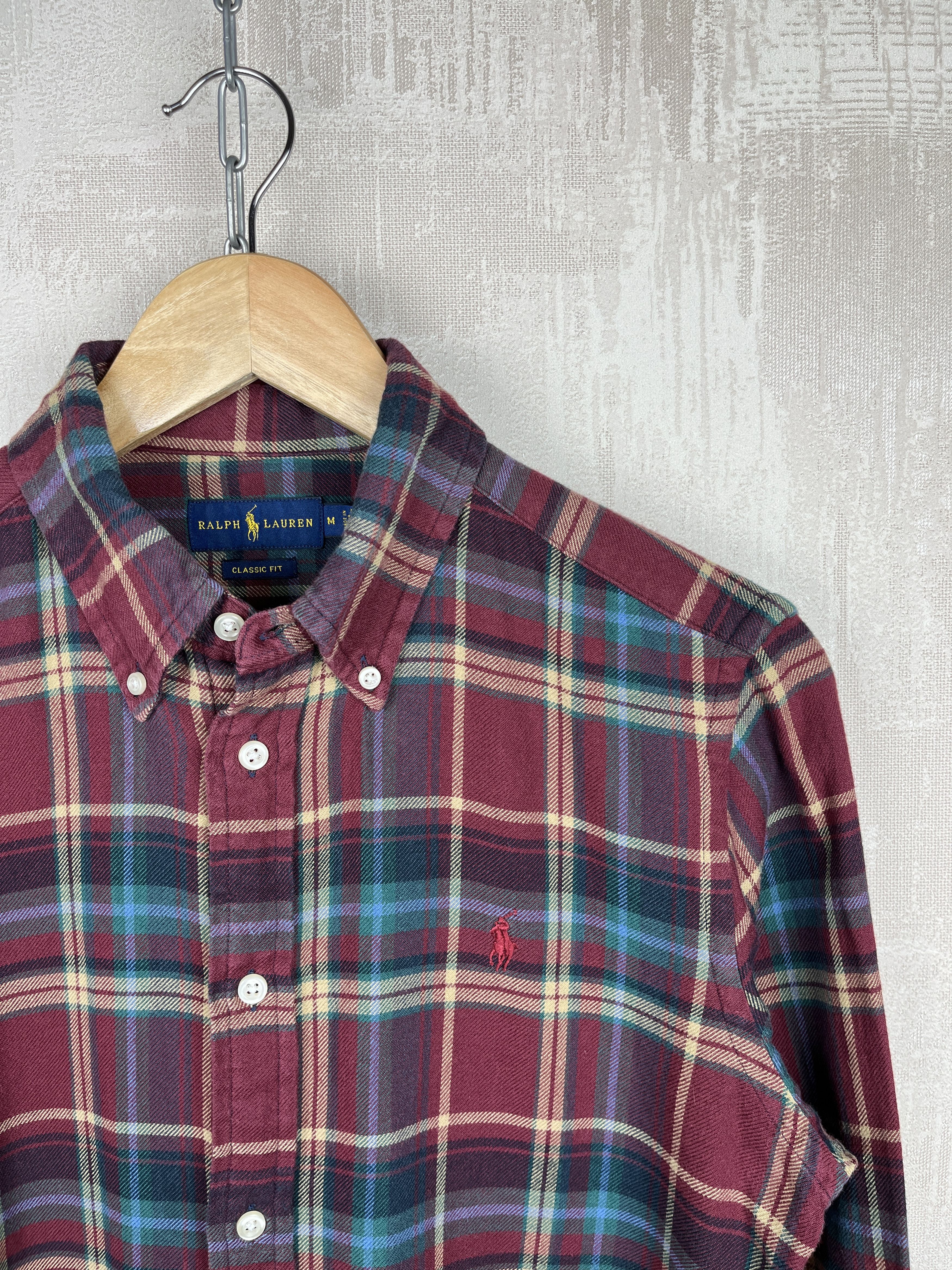 Ralph Lauren Ralph Lauren Check Plaid Flannel Long Sleeve Shirt Size S-M Size US M / EU 48-50 / 2 - 3 Thumbnail