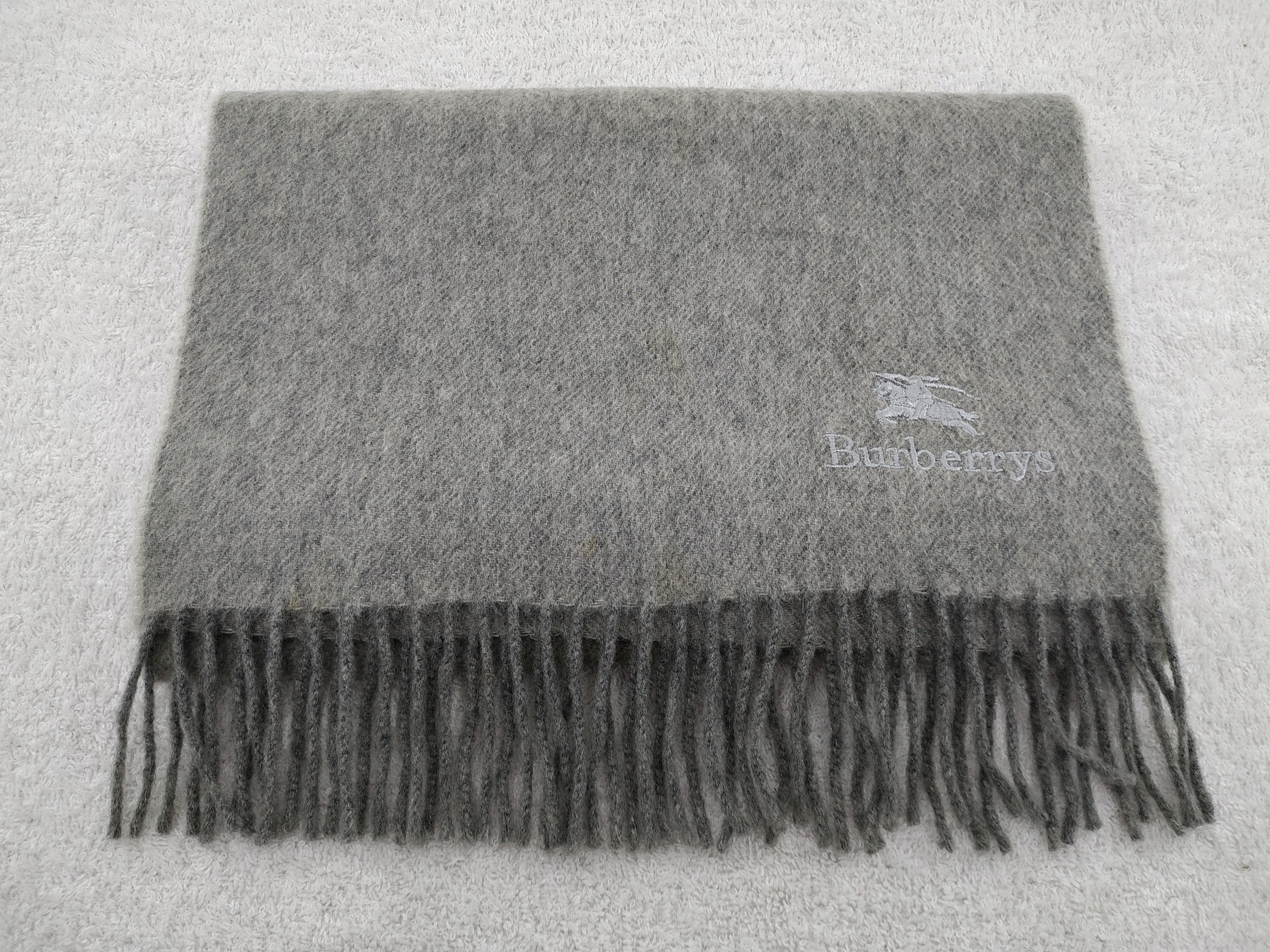 Burberry × Vintage Burberry Scarf / Muffler / Neckwear - WW191 Size ONE SIZE - 3 Thumbnail