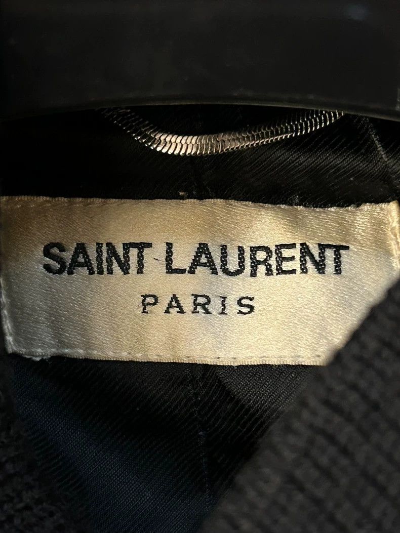 Saint Laurent Paris Saint Laurent ParisFall/Winter 15 Black and White Classic Size US S / EU 44-46 / 1 - 2 Thumbnail