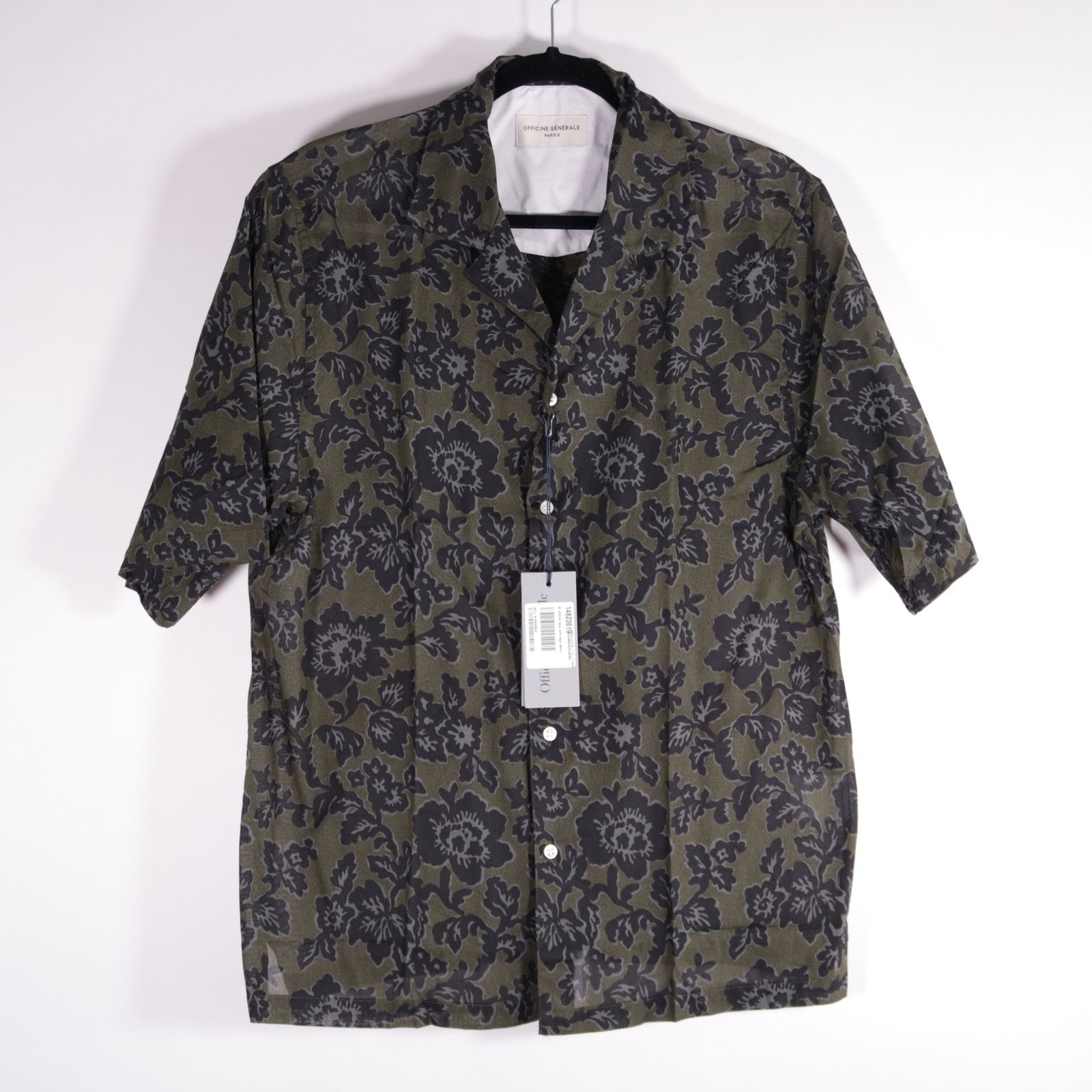 Officine Generale Officine Generale Eren Floral Print Shirt Shirt Large Size US L / EU 52-54 / 3 - 1 Thumbnail