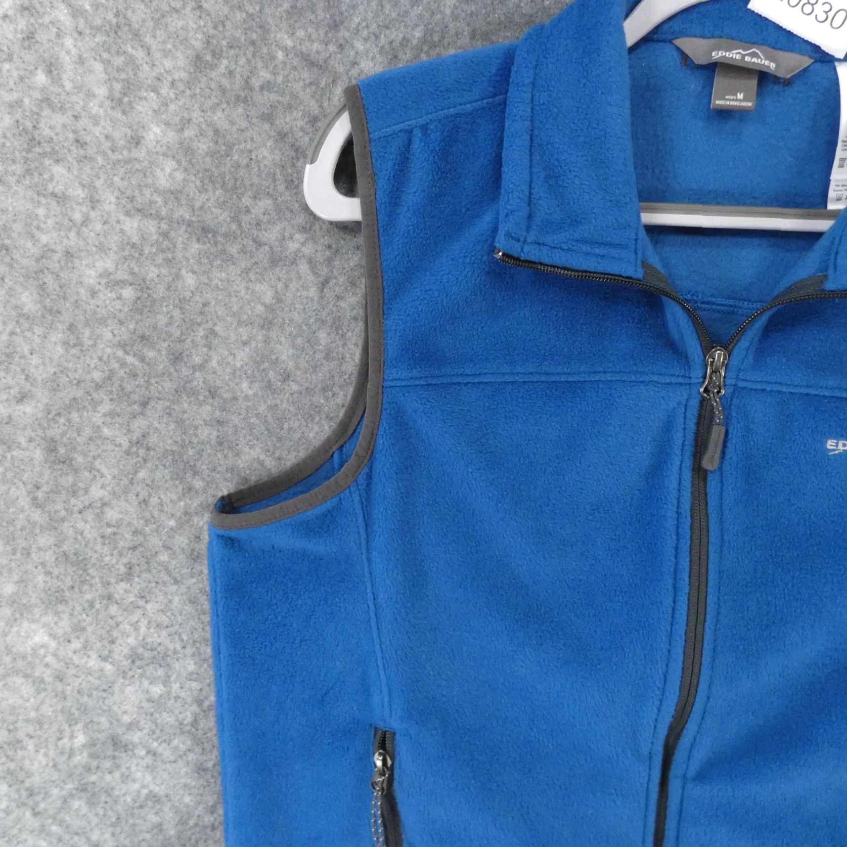 Eddie Bauer Eddie Bauer Vest Mens Medium Blue Full Zip w Zip Up Pockets Logo Size US M / EU 48-50 / 2 - 3 Thumbnail