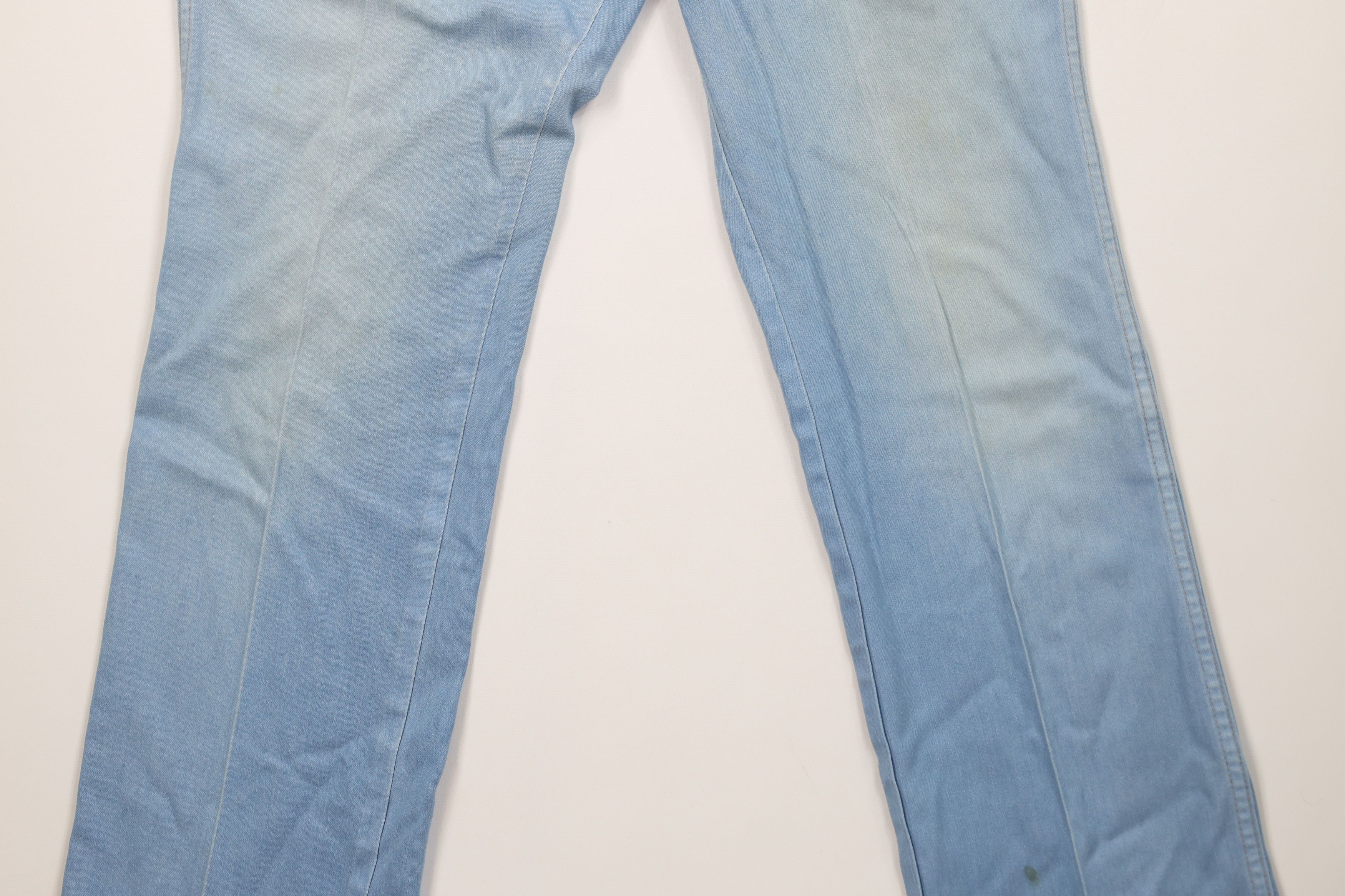 Vintage Vintage 70s Streetwear Flared Bootcut Denim Jeans Blue USA Size US 30 / EU 46 - 3 Thumbnail