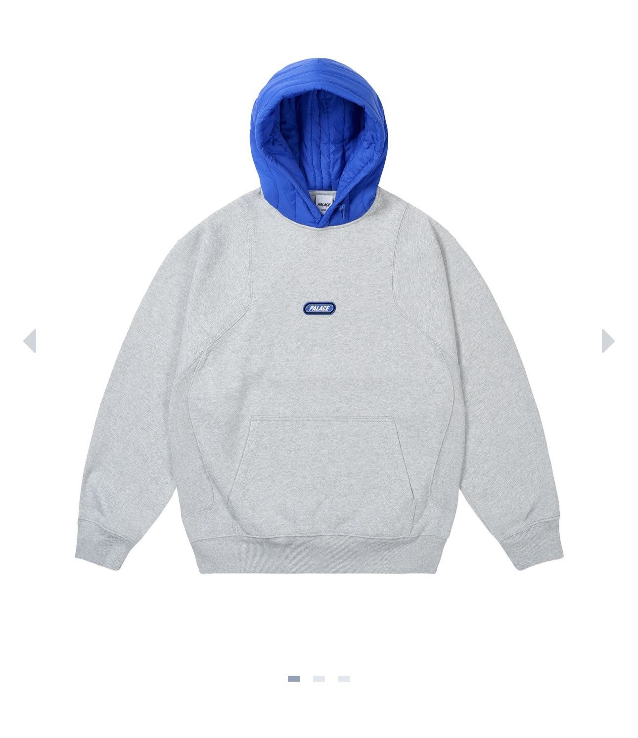 Palace PALACE GREY MARL PUFA HOOD Size US M / EU 48-50 / 2 - 1 Thumbnail