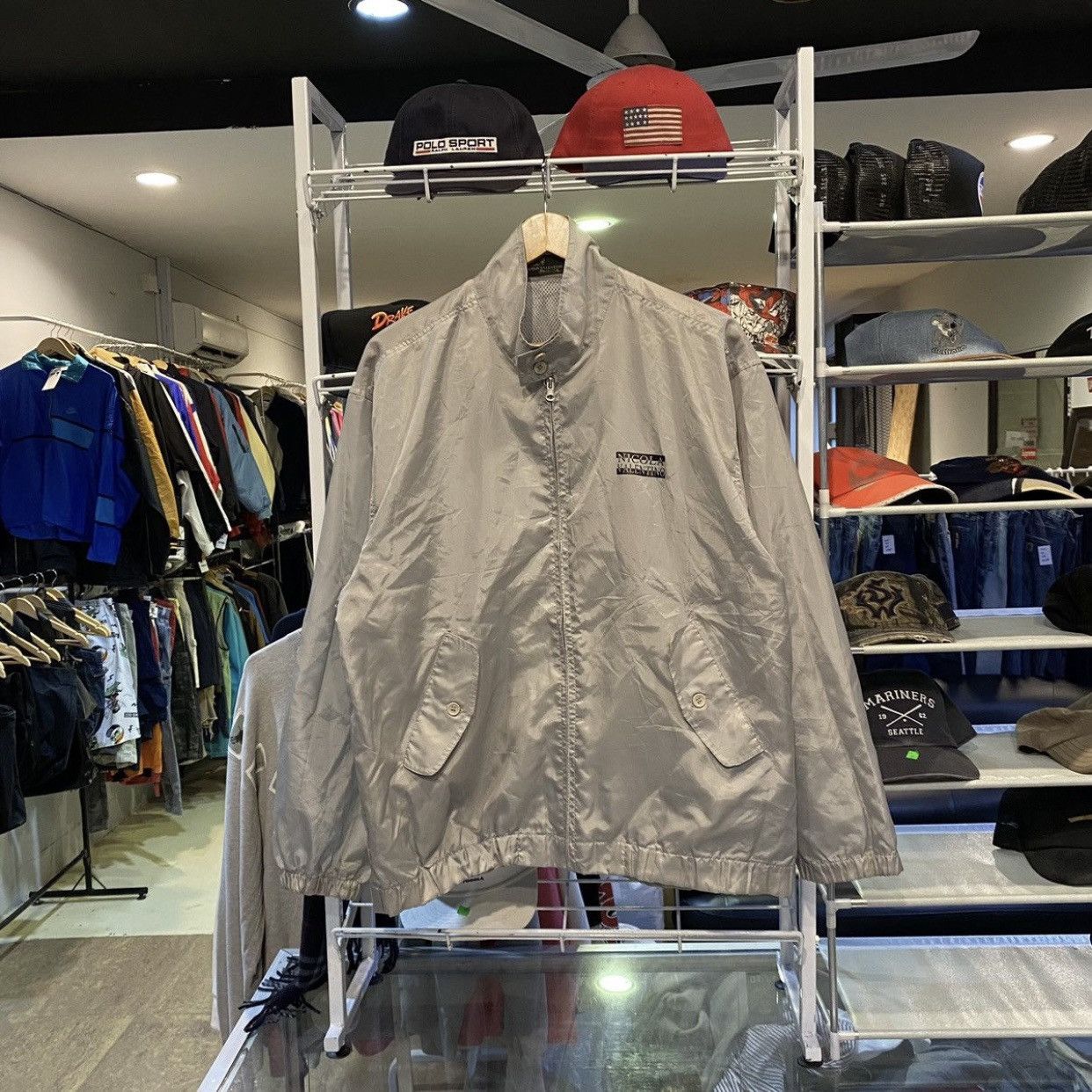 Other Italian Designer Nicola Valentino Windbreaker Light Jackets Size US L / EU 52-54 / 3 - 2 Thumbnail