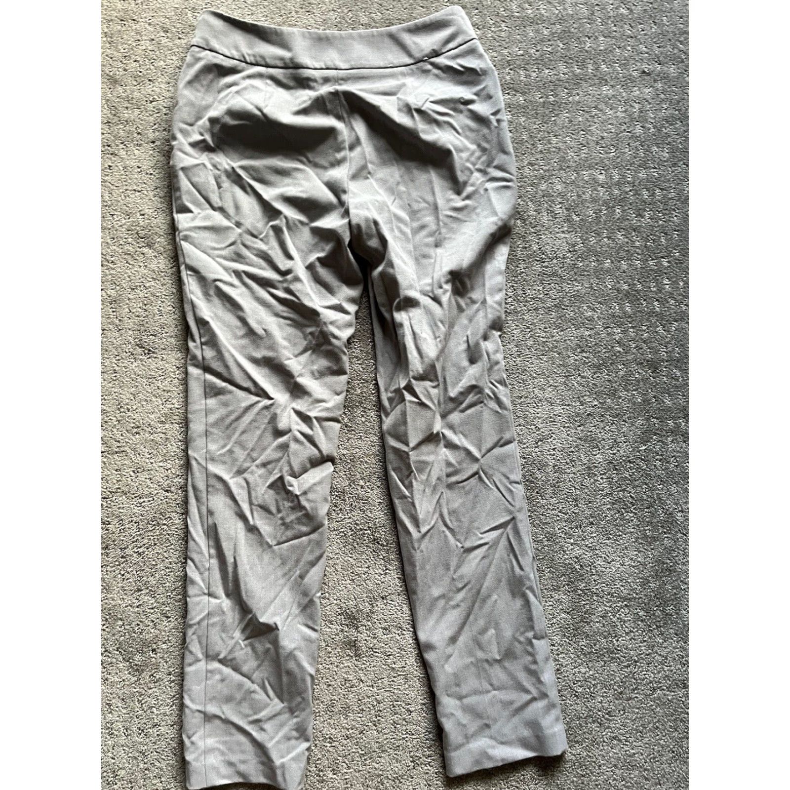 Calvin Klein Calvin Klein Womens Dress Pants Size 2 Stretch Front Pockets Gray Skinny Size 26" / US 2 / IT 38 - 3 Thumbnail