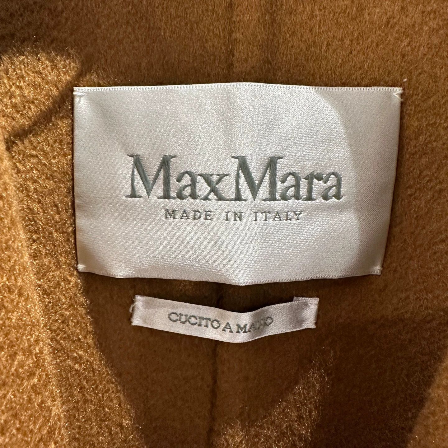 Max Mara Maxmara may476 belted cashmere coat caramel 36 Size M / US 6-8 / IT 42-44 - 3 Thumbnail