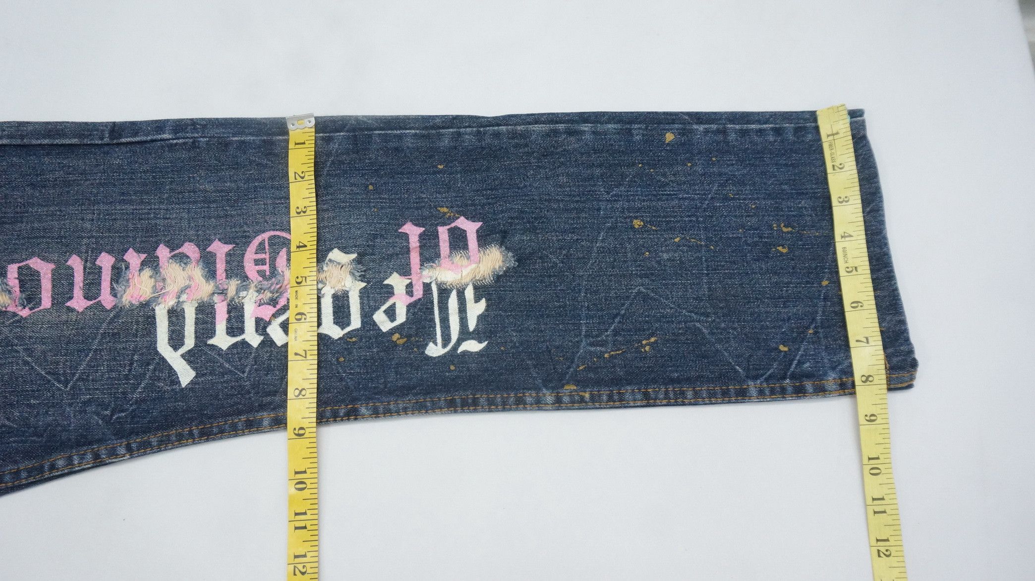 Other Legend of Glamour Wings Distressed Jeans Size US 32 / EU 48 - 11 Thumbnail