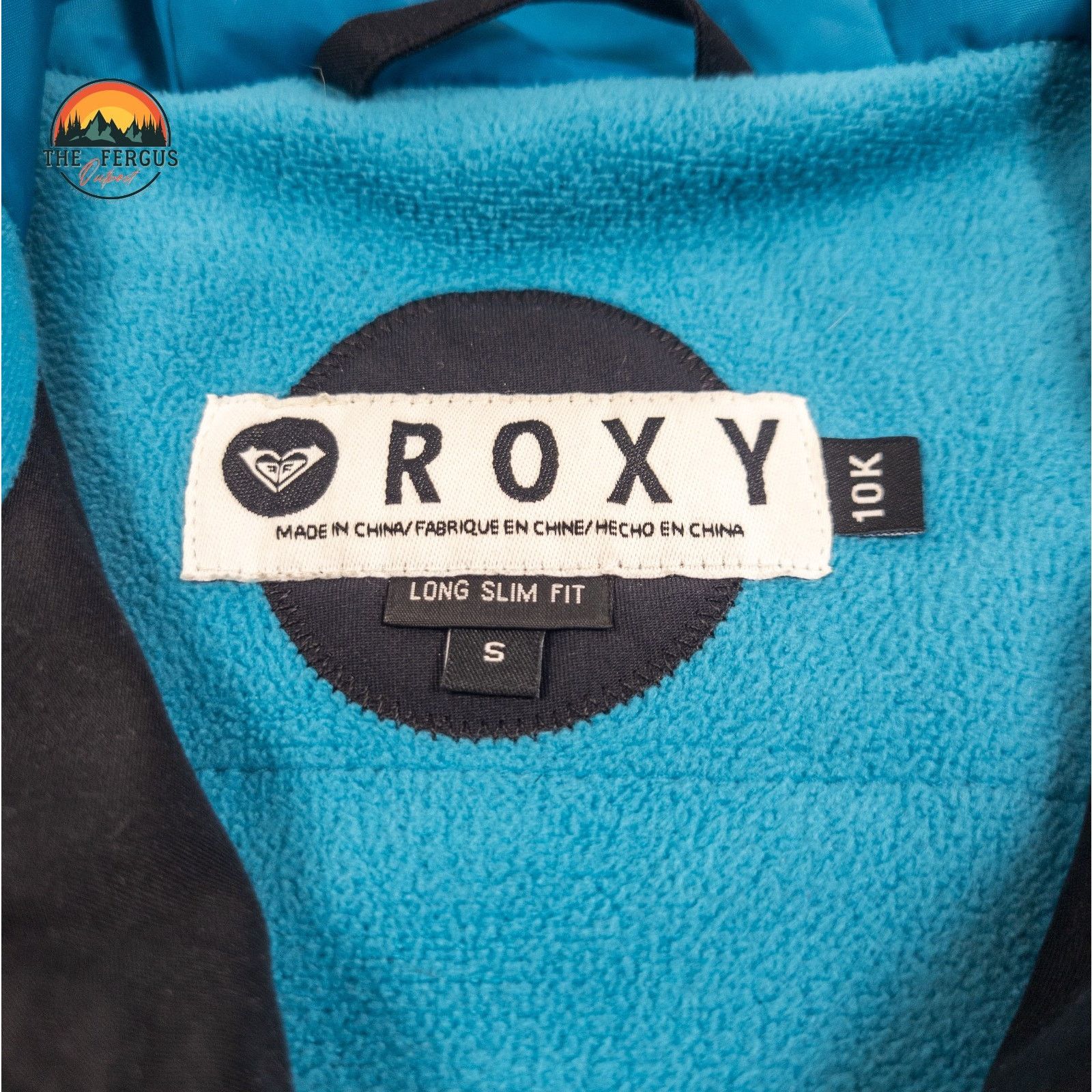 Other Roxy Ski Jacket Long Slim Fit Snowboard Blue Black Sz Small Size S / US 4 / IT 40 - 8 Thumbnail