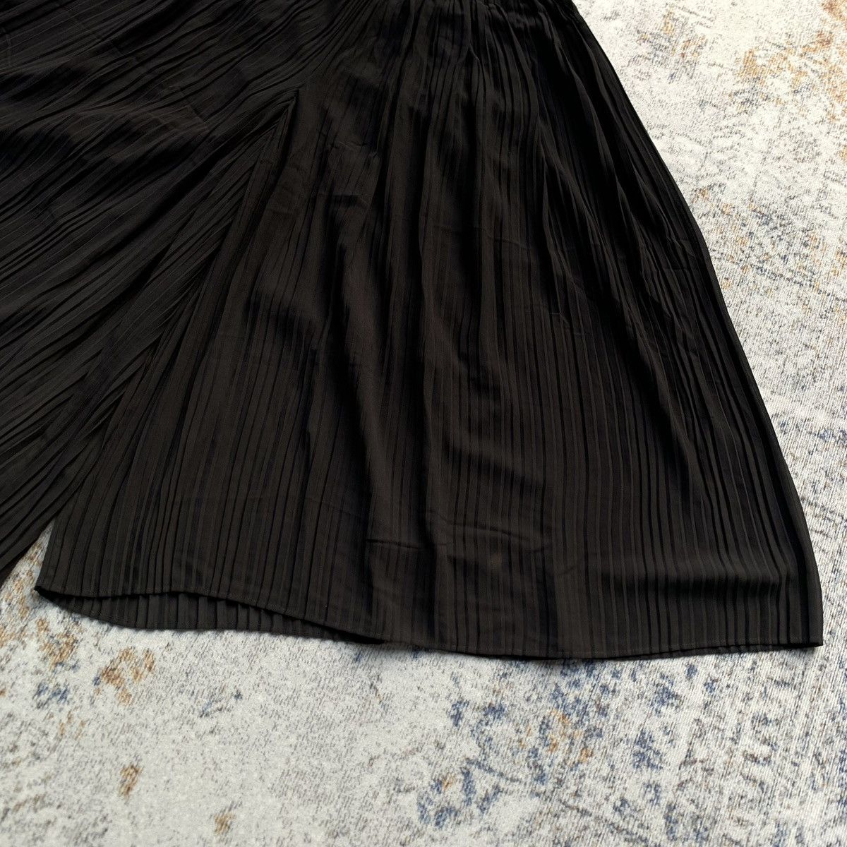 Japanese Brand × Vintage Rare Japanese Brand Issey Style Uniqlo Pleats Wide Pants Size US 34 / EU 50 - 5 Thumbnail