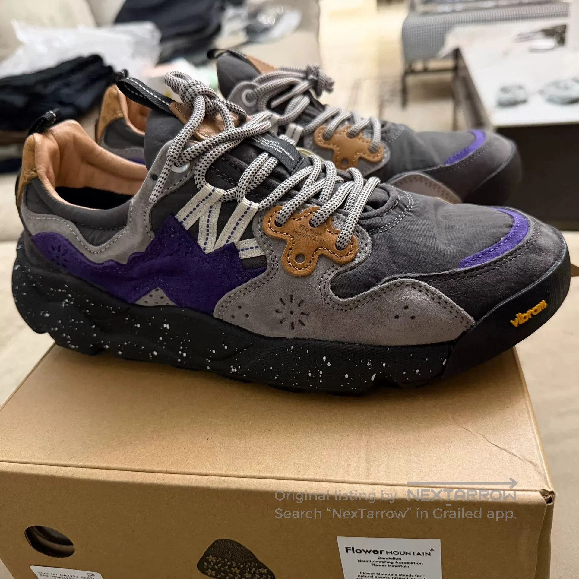 Flower Mountain Flower Mountain x Nanga Waterproof Hiking Shoes. Size US 9 / EU 42 - 2 Thumbnail