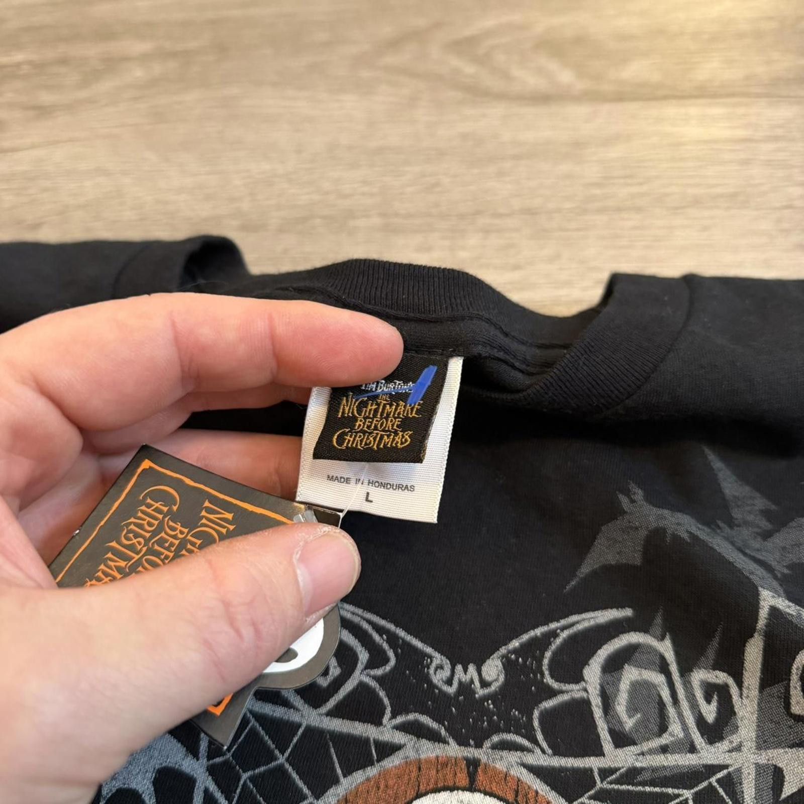 Disney vintage nightmare before Christmas jack skellington t shirt Size US L / EU 52-54 / 3 - 6 Thumbnail
