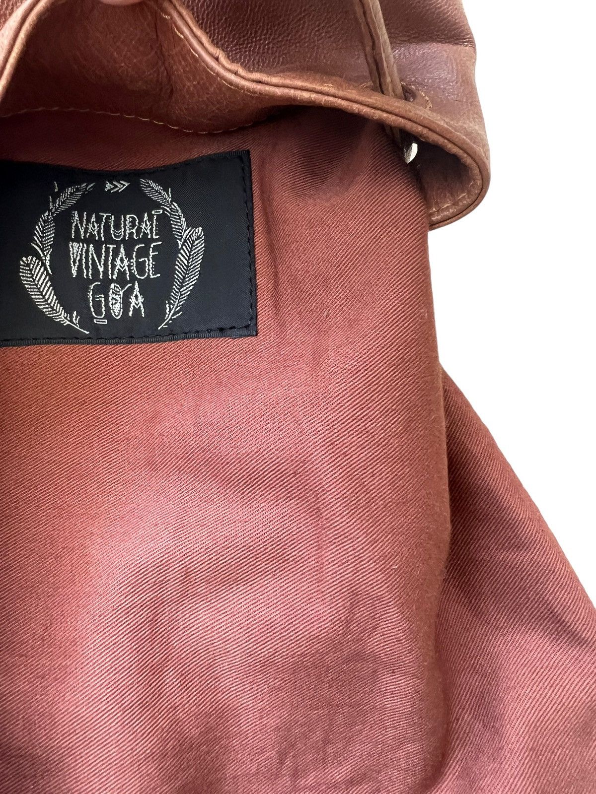 If Six Was Nine × Le Grande Bleu (L.G.B.) GOA Japan Patina Goat Goatskin Leather Bucket Bag Size ONE SIZE - 21 Thumbnail