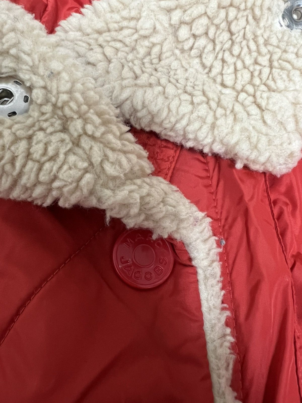 Marc Jacobs Vintage marc jacobs red jacket size xsmall Size XS / US 0-2 / IT 36-38 - 2 Thumbnail