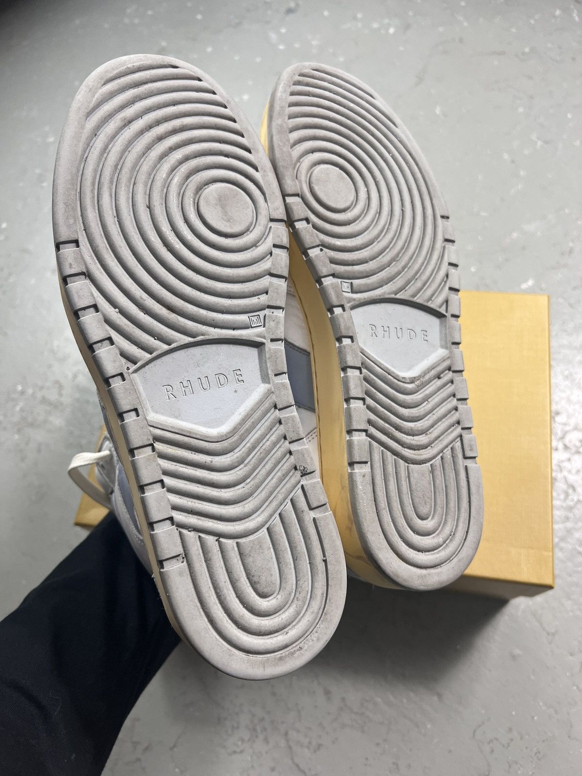 Rhude Rhude Rhecess High Top White/Blue Size 8 Size US 8 / EU 41 - 4 Thumbnail
