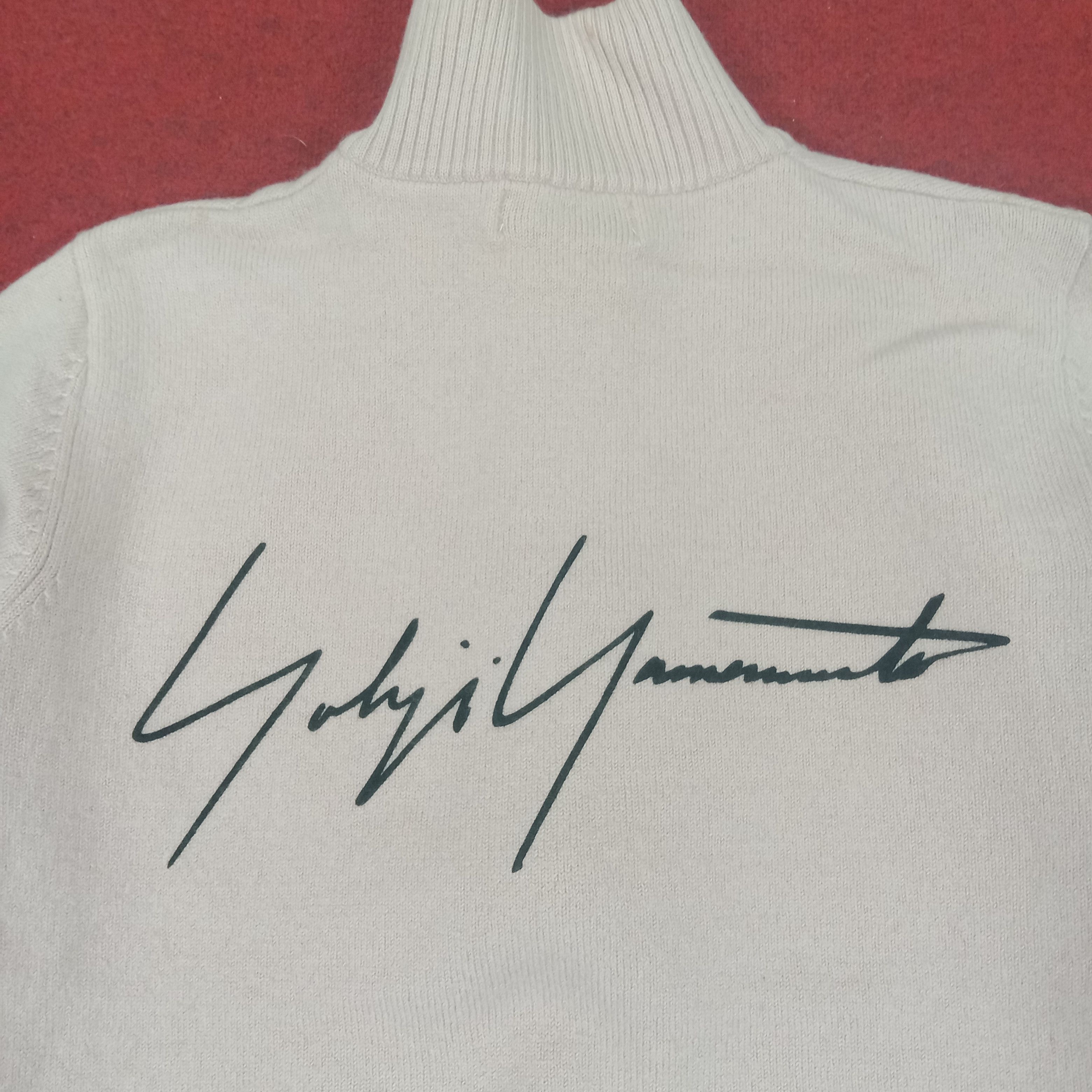 Japanese Brand × Vintage × Yohji Yamamoto AAR Yohji Yamamoto Designer Brand Custom Art Sweater Size XS / US 0-2 / IT 36-38 - 2 Thumbnail