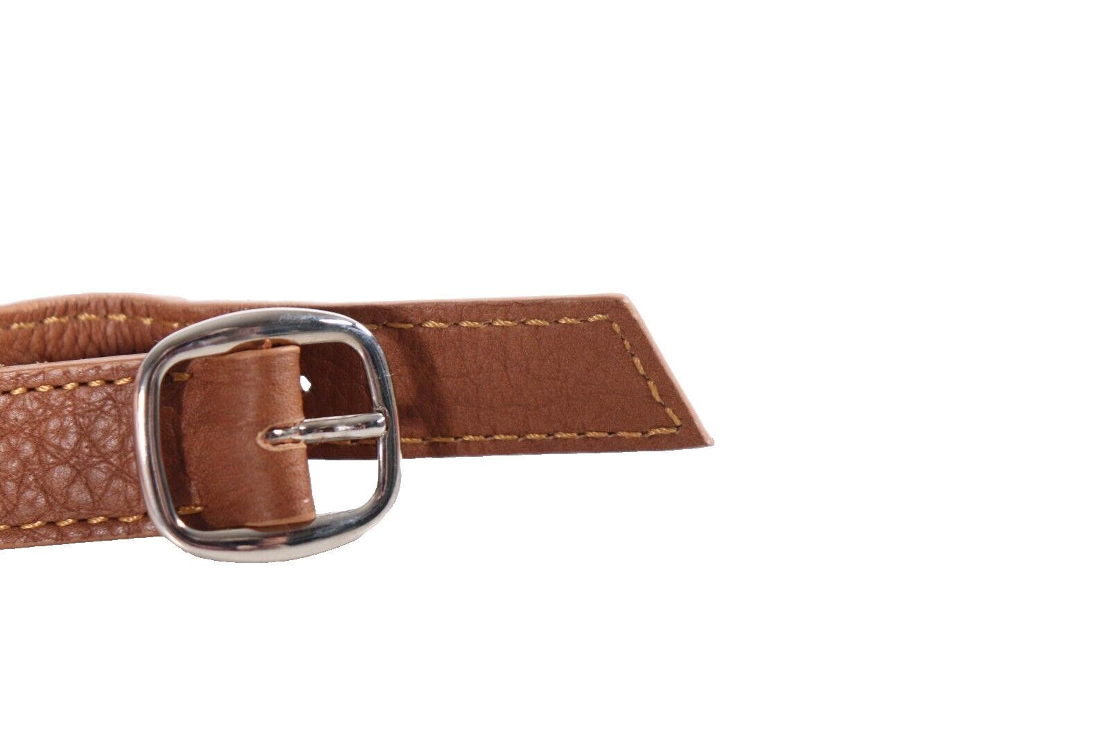 Valentino Valentino Size 32" Brown Black Belt Patent Bow Leather NWT Size ONE SIZE - 8 Thumbnail